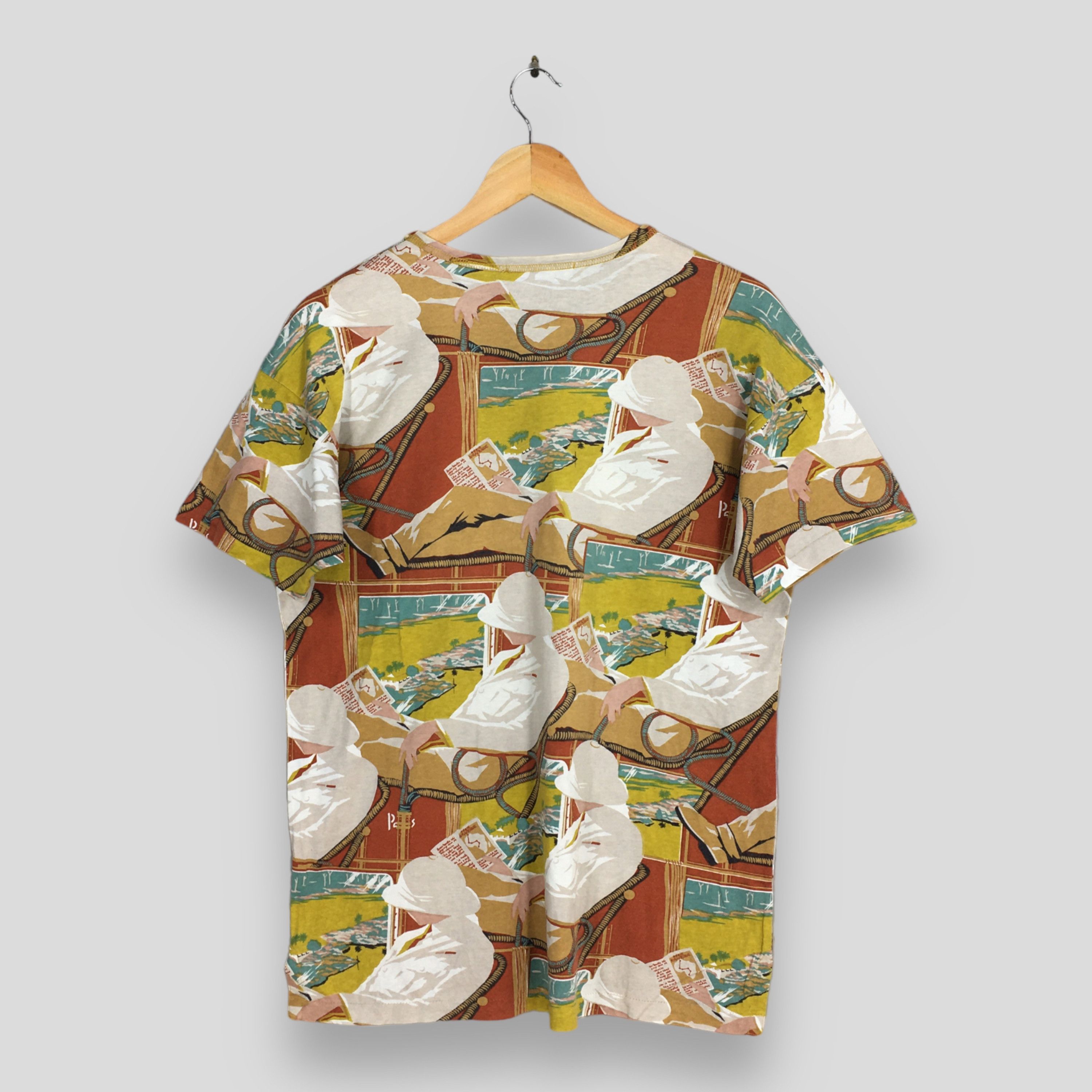 Other Vintage Papas Maniere De Heming Artwork T shirt Medium Size US M / EU 48-50 / 2 - 7 Thumbnail