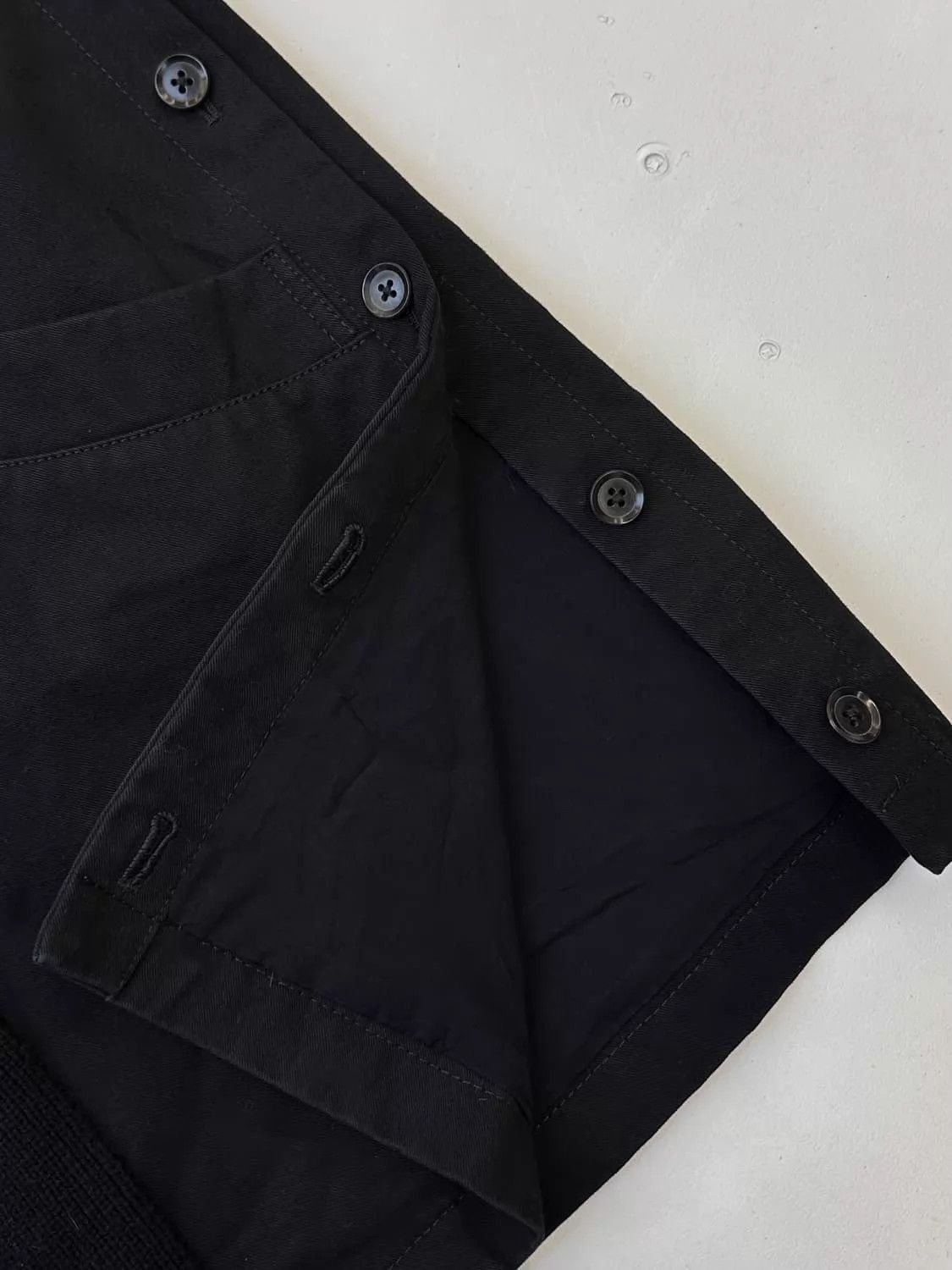 Yohji Yamamoto Yohji Yamamoto Vintage Unisex Paneled Coat 57B 47S 90L Size US M / EU 48-50 / 2 - 4 Thumbnail