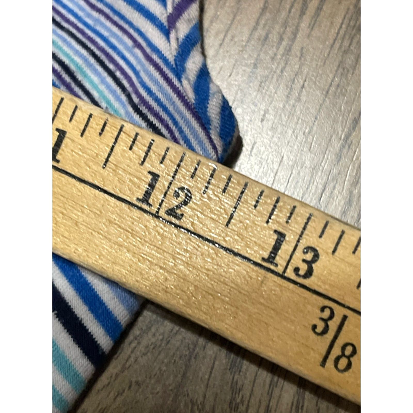 Mossimo Mossimo Dress, Women's Size Small, Blue Purple Striped, Smocked, Sleeveless Sundress, Casual, Regular, Short Dress, Pullover, Adults Womens, Mossimo Size S / US 4 / IT 40 - 3 Thumbnail