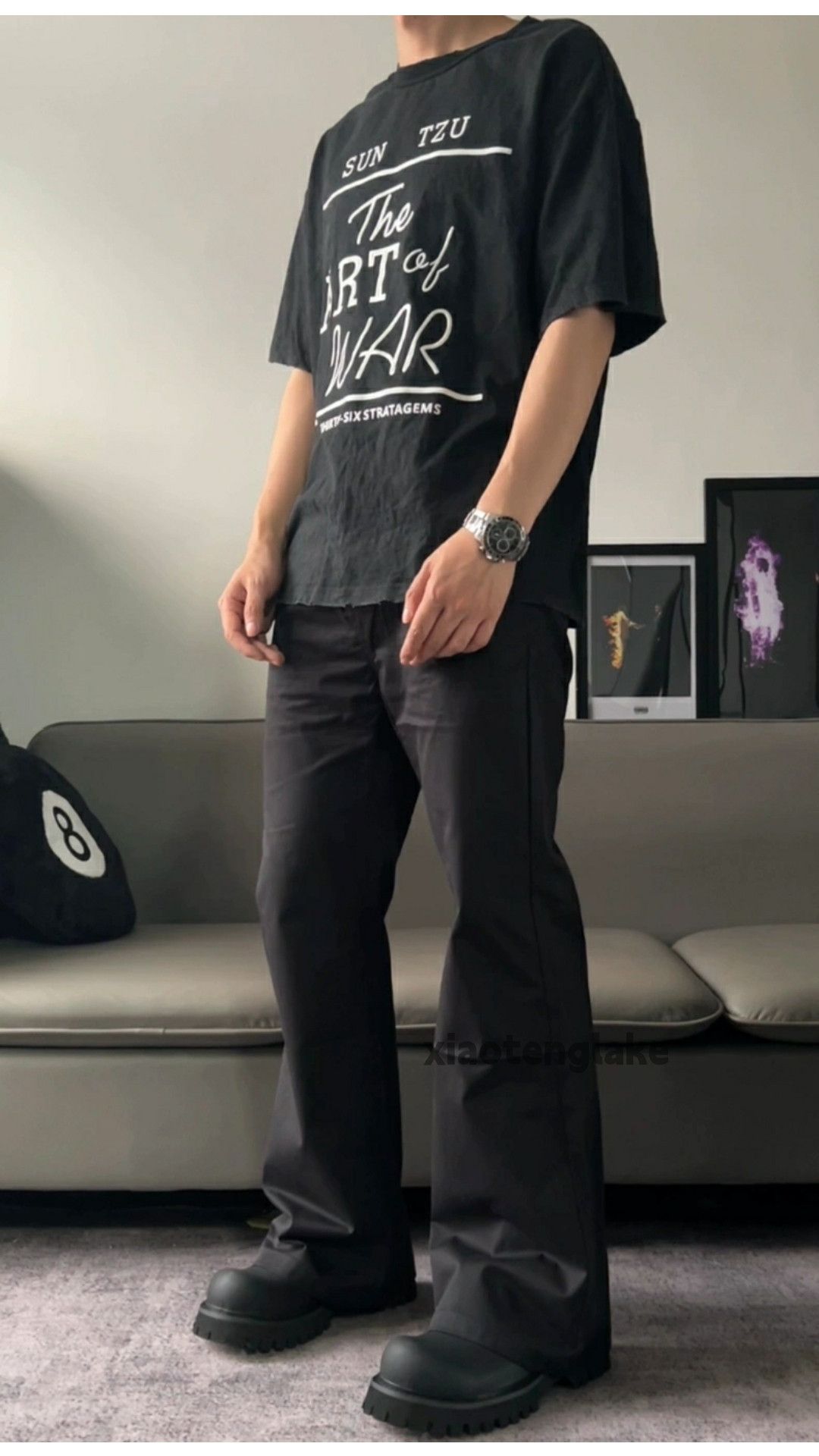 Designer × Japanese Brand × Vintage utility retro y2k yuppie bootcut flared pants Size US 32 / EU 48 - 4 Thumbnail