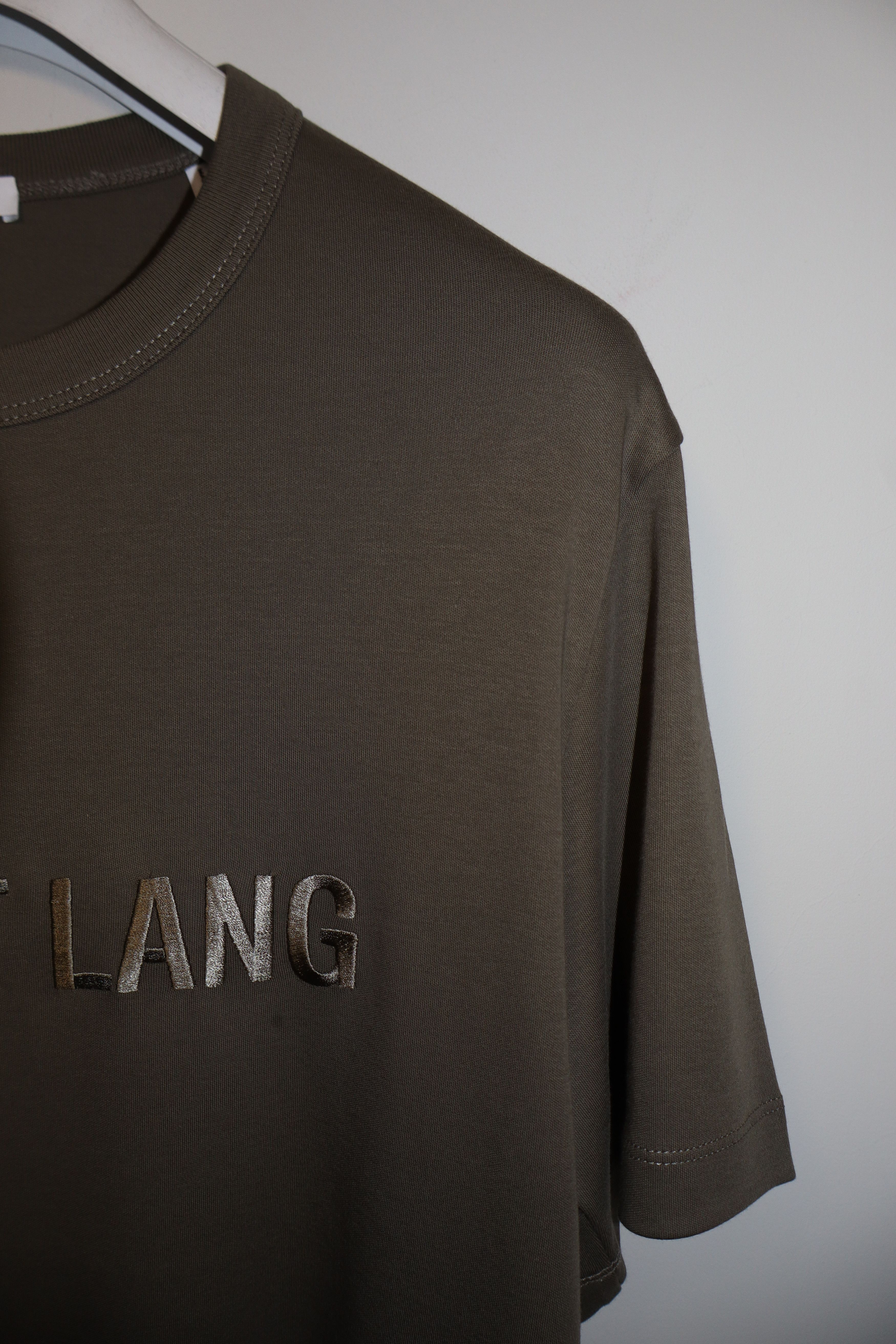 Helmut Lang embroidered logo t-shirt Size US XL / EU 56 / 4 - 3 Thumbnail