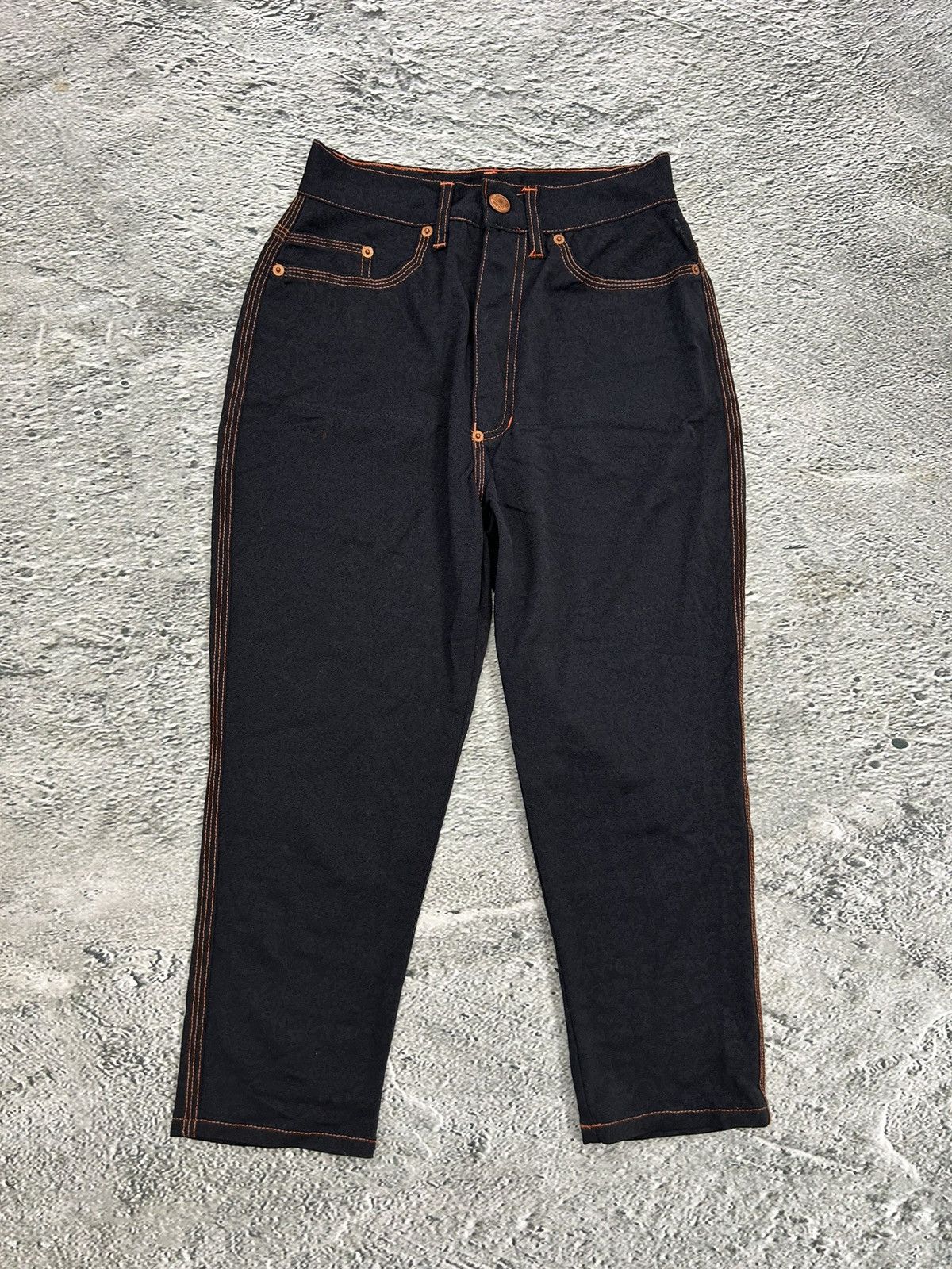 Jean Paul Gaultier Jean Paul Gaultier Mesh Pants floral black Size 26" / US 2 / IT 38 - 1 Thumbnail