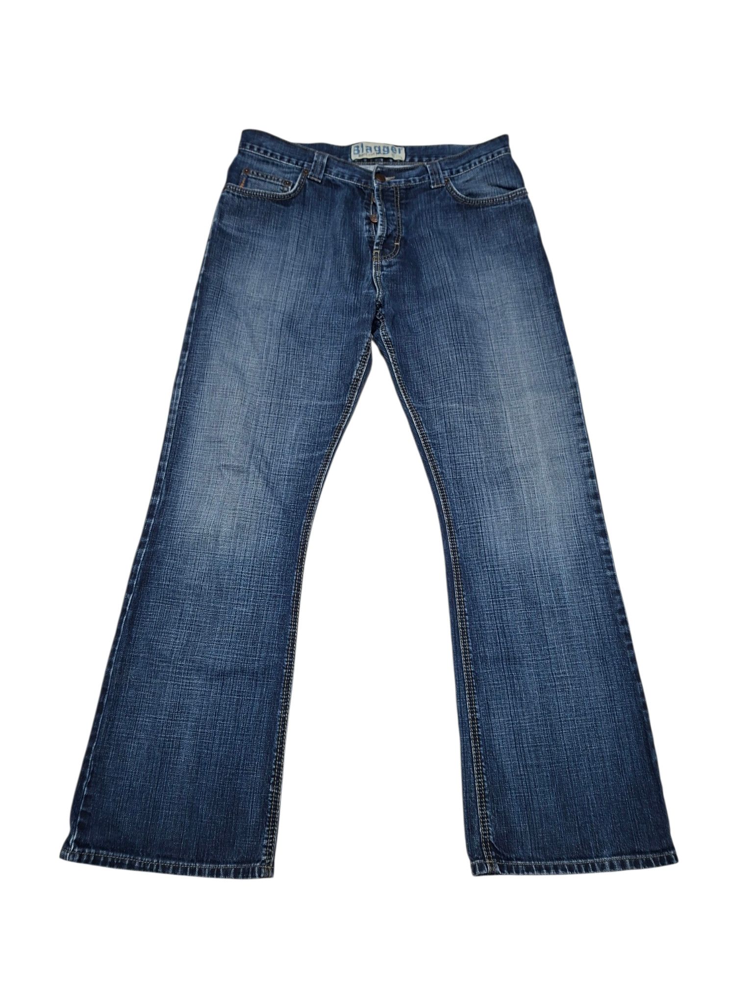 Japanese Brand BOOTCUT BOOT FIT JAPANESE AVANT GARDE VINTAGE JEANS DENIM Size US 34 / EU 50 - 1 Thumbnail