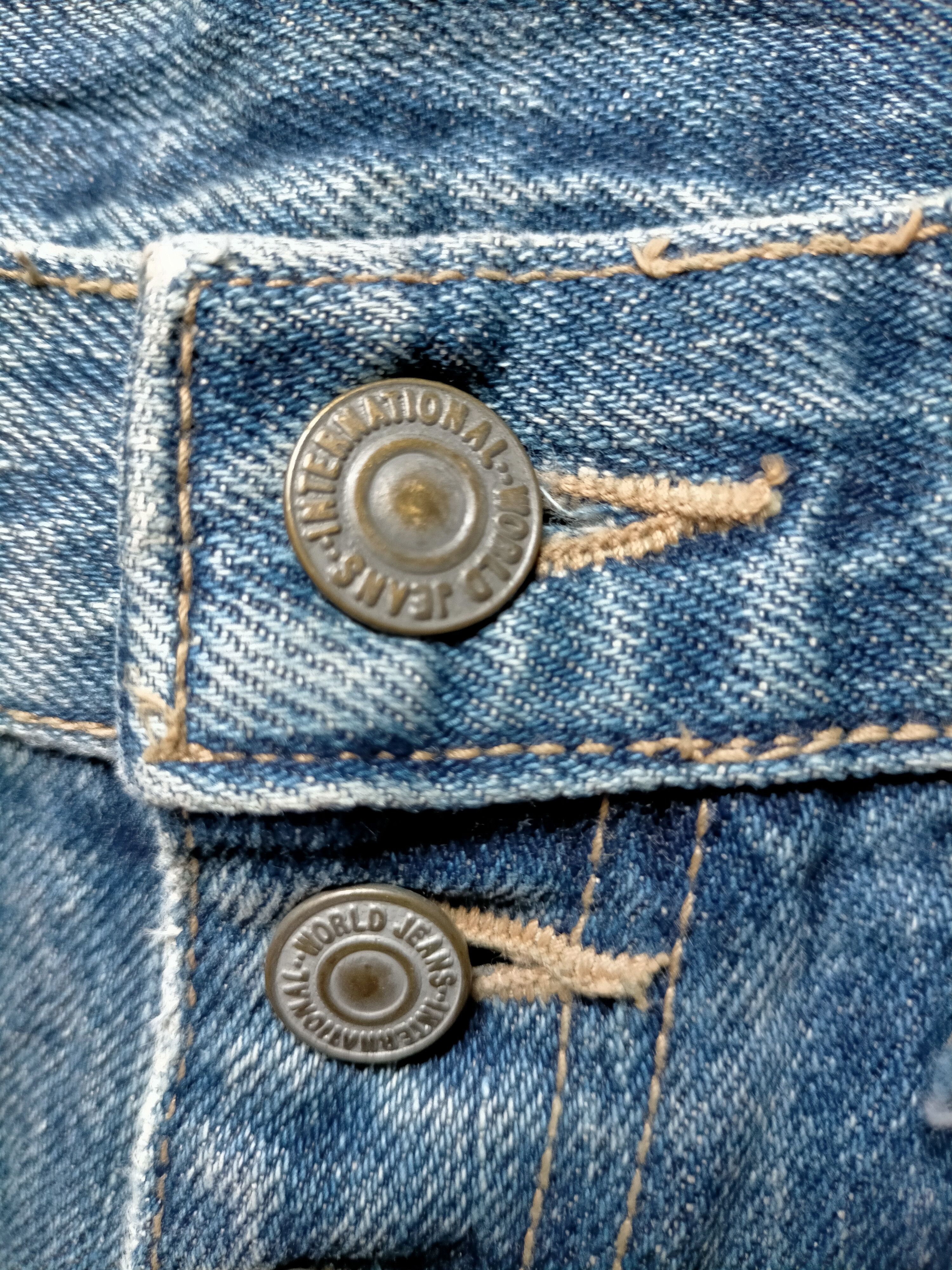 Hysteric Glamour × Japanese Brand Flare Jeans Vtg Bison Japan Bell Bottom Boot cut Denim Size US 30 / EU 46 - 15 Thumbnail