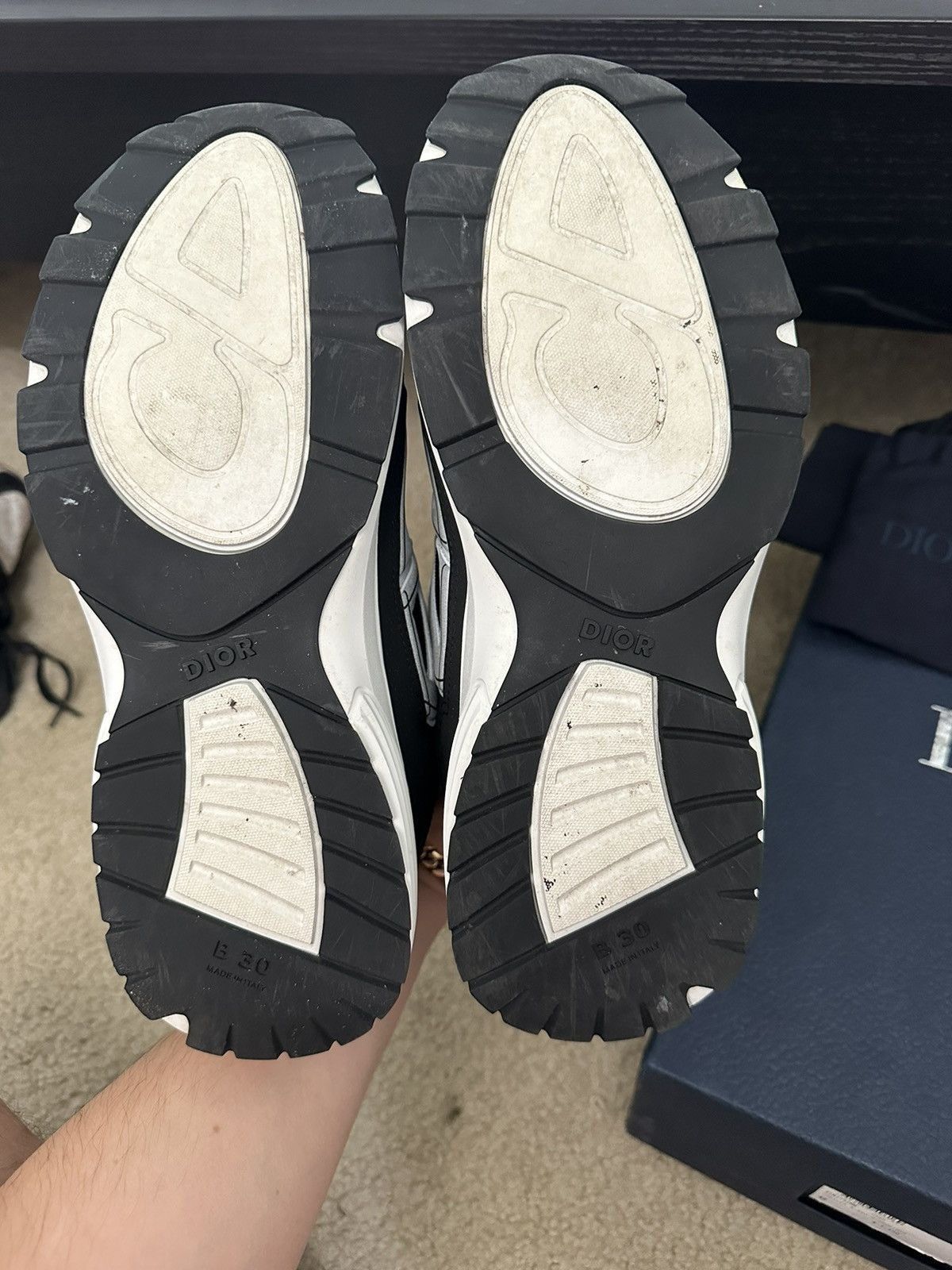 Dior Dior b30 Black and white Size US 9 / EU 42 - 3 Thumbnail