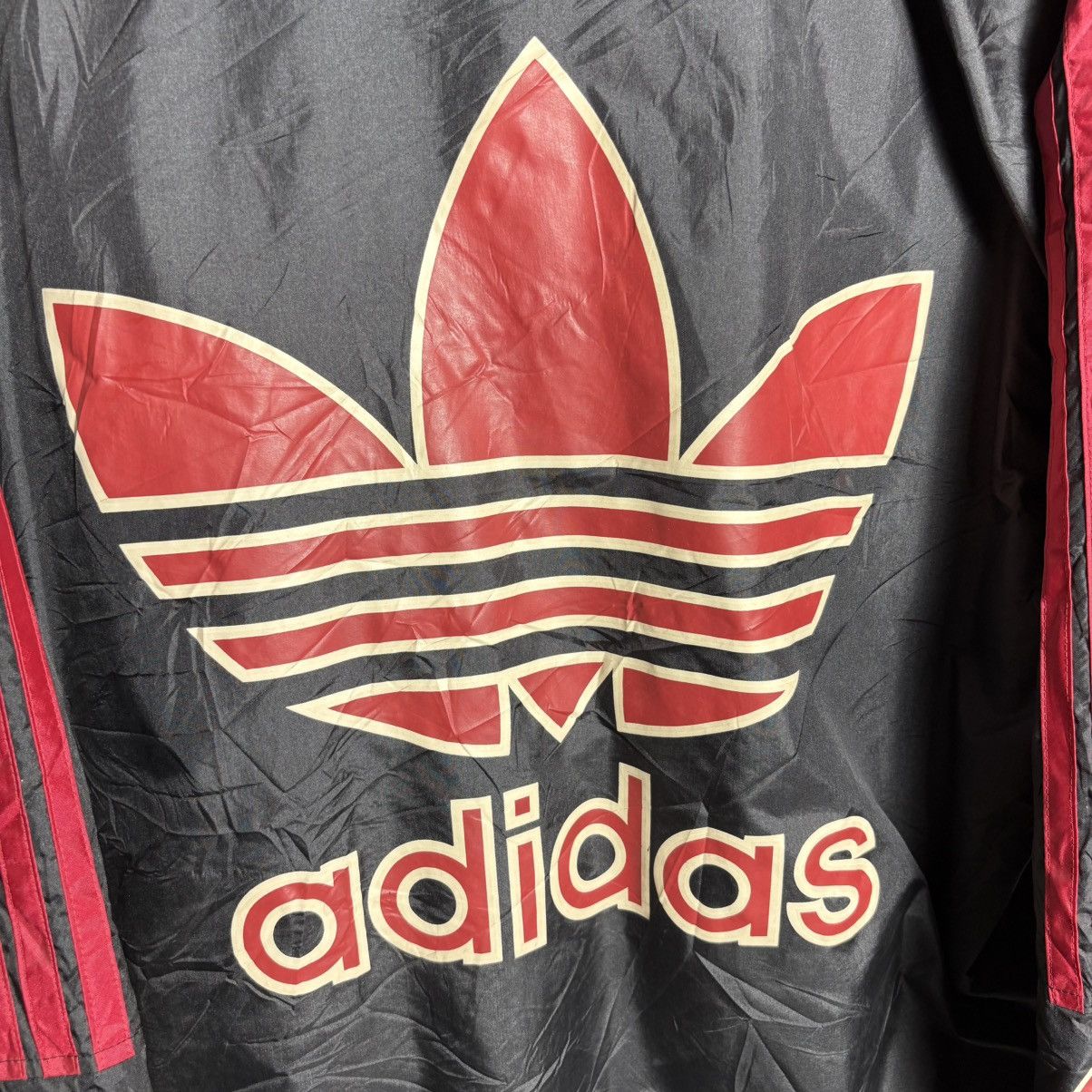 Adidas Vintage 90s Adidas Big Logo Hoodie Jacket Coat / Japan Size US M / EU 48-50 / 2 - 4 Thumbnail