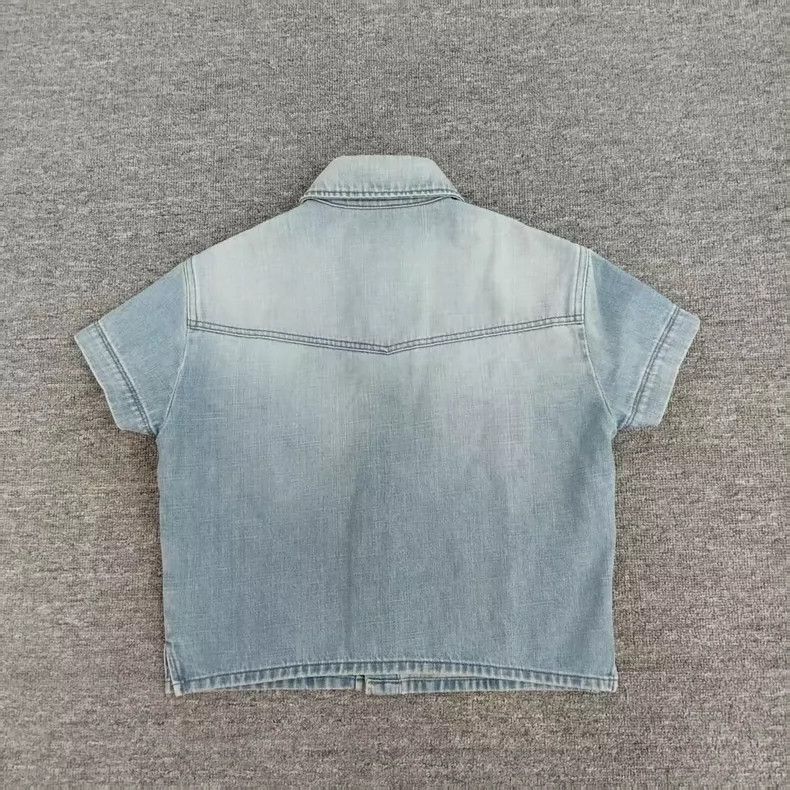 Saint Laurent Paris Saint Laurent Paris SS23 Distressed Effect Lapel Single Bre Size S / US 4 / IT 40 - 3 Thumbnail