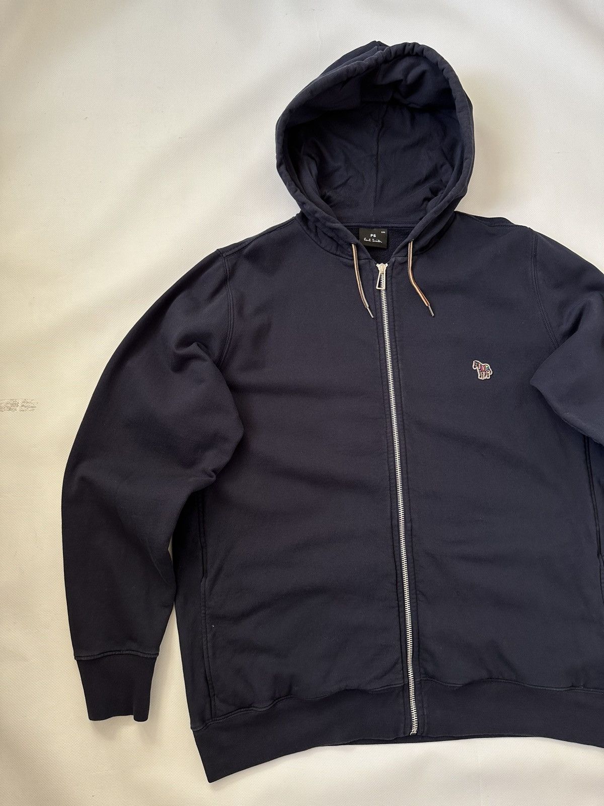 Paul Smith Paul Smith Zebra Logo Zip Hoodie Size US XL / EU 56 / 4 - 3 Thumbnail