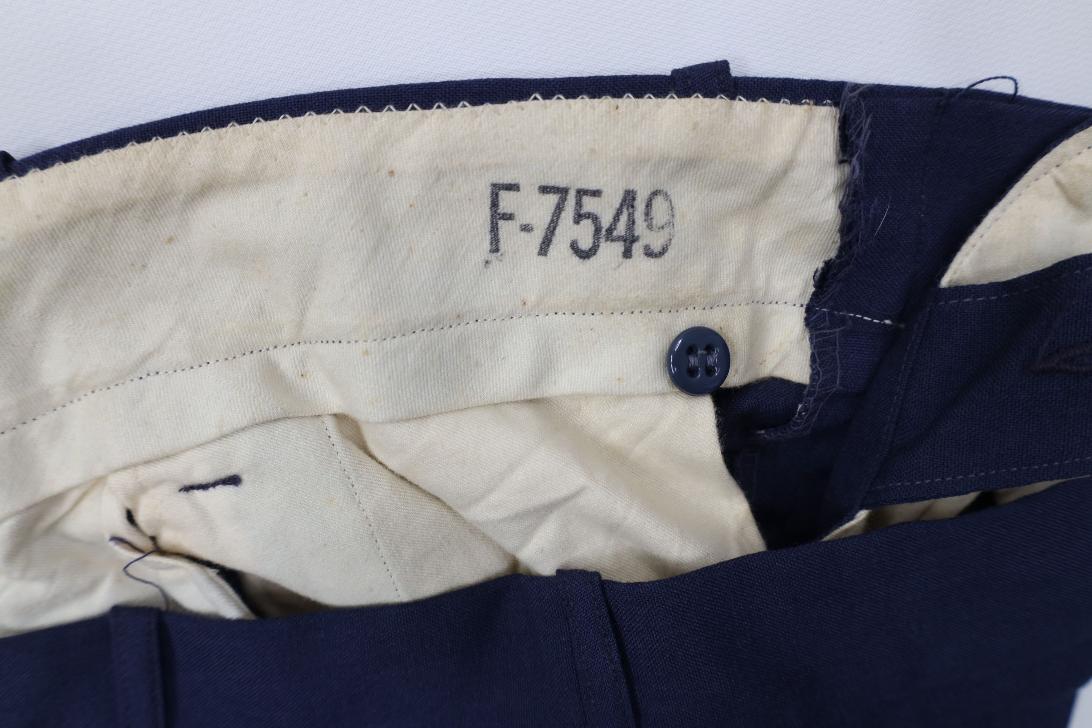 Vintage Vintage 60s Vietnam War AF Class 5 Trousers Pants Blue USA Size US 32 / EU 48 - 9 Thumbnail