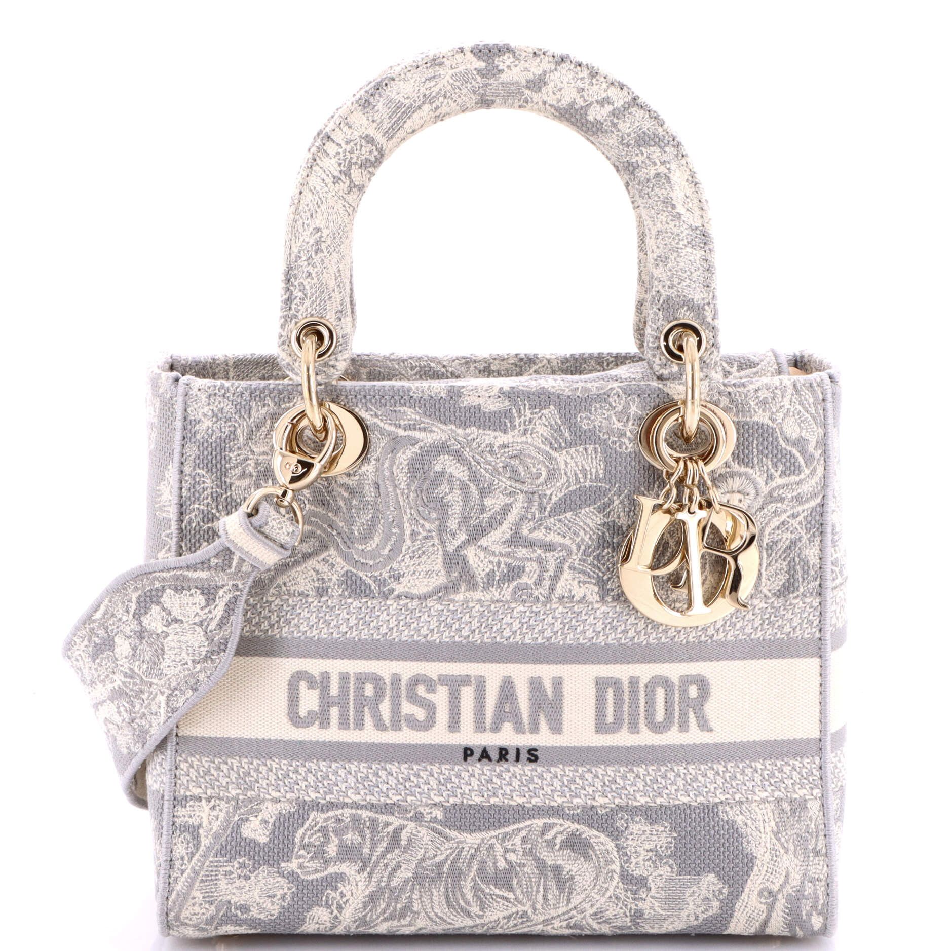 Dior Toile de Jouy Lady D-Lite Bag Size ONE SIZE - 1 Thumbnail
