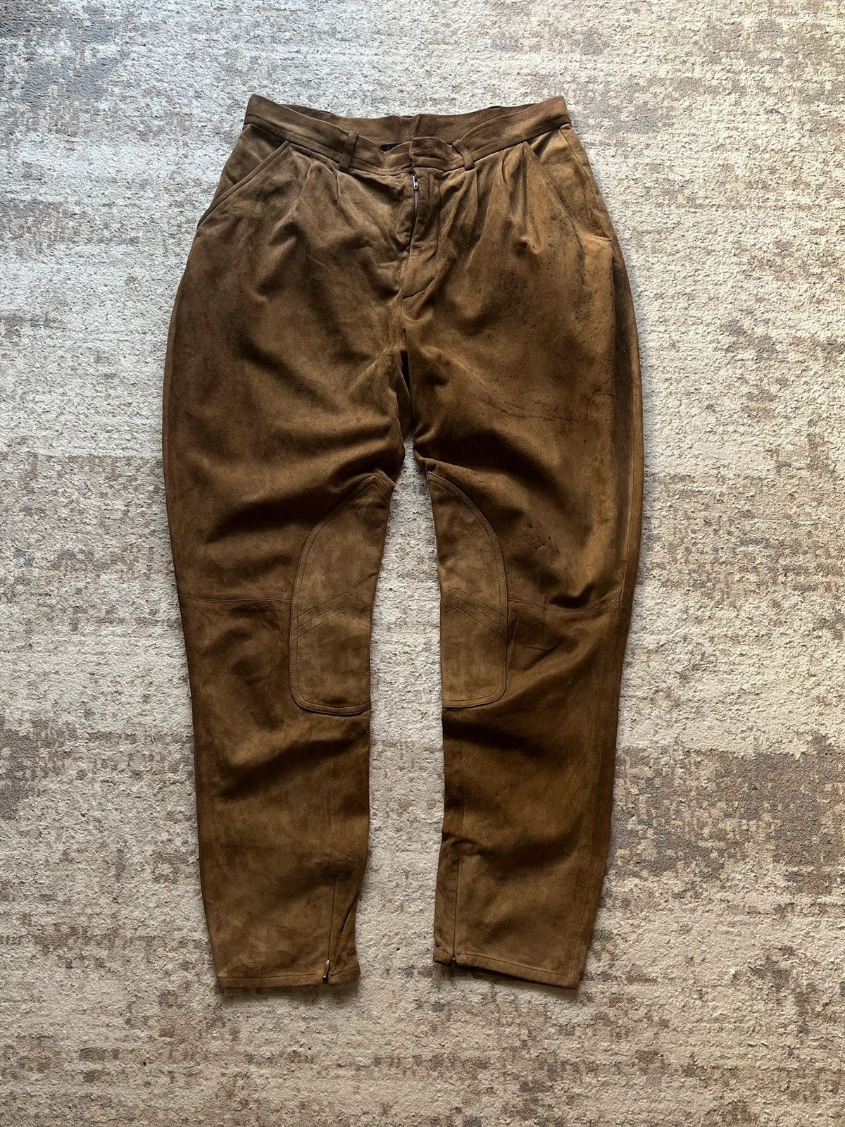 Ralph Lauren Polo Ralph Lauren Purple Label Leather Pants Made in Italy Size 30" / US 8 / IT 44 - 1 Thumbnail