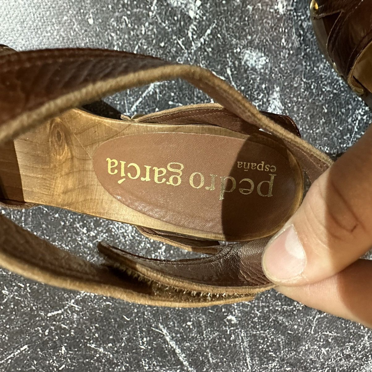 Pedro Garcia Pedro Garcia Wedge Women’s Leather Sandals Heels Size 40 Size US 10 / IT 40 - 9 Thumbnail