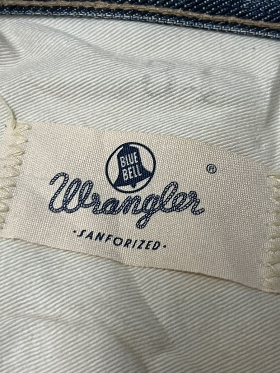 Vintage VINTAGE WRANGLER BLUE BELL SELVEDGE DENIM Size US 34 / EU 50 - 15 Thumbnail