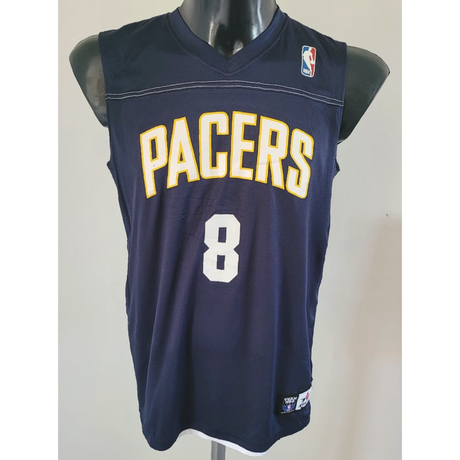 Vintage NBA Pacers Reversible Jersey Large - Alleson Athletic, Adult, Multicolour Jersey (Men) Size US L / EU 52-54 / 3 - 5 Thumbnail