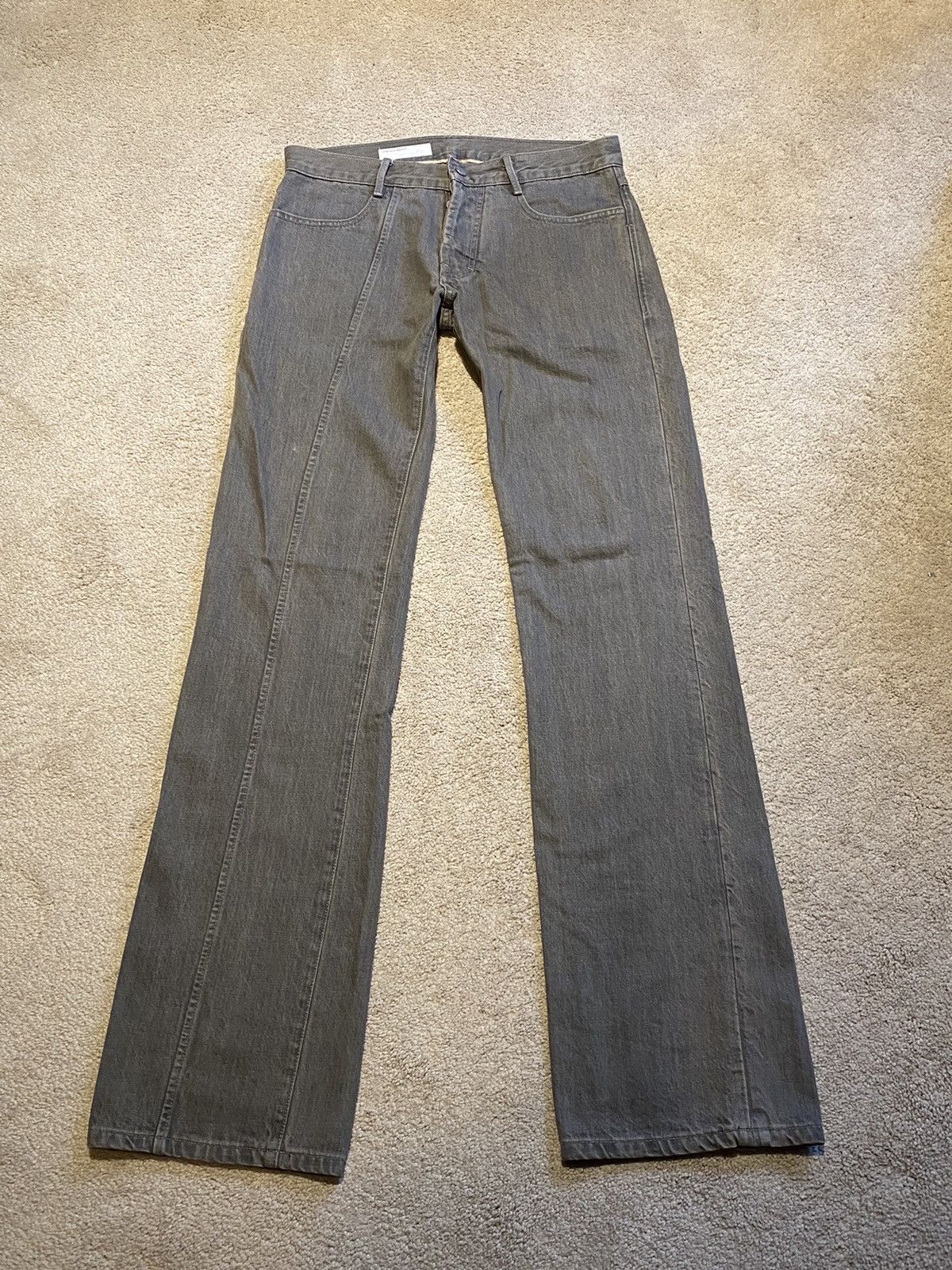 Unsound Rags Q Cut Cement Selvage Denim Size US 30 / EU 46 - 1 Thumbnail