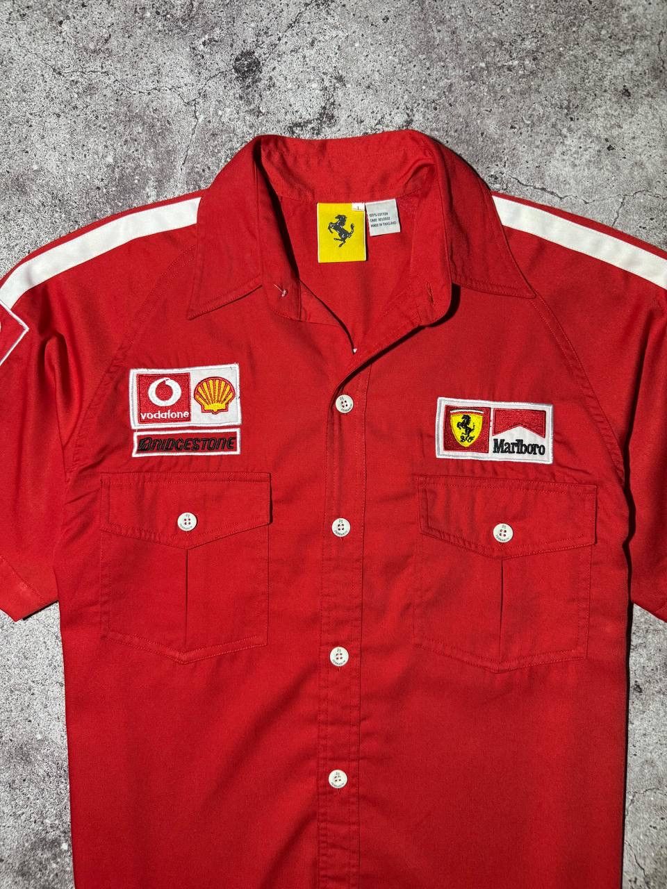 Ferrari Ferrari Racing Formula One F1 Red Vintage Shirt Marlboro Size US L / EU 52-54 / 3 - 2 Thumbnail