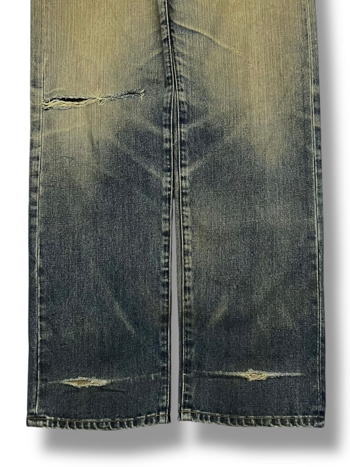 Wrangler Vintage Wrangler Japan (NIP) Denim- Faded Mud Wash Jeans W34 Size US 34 / EU 50 - 6 Thumbnail