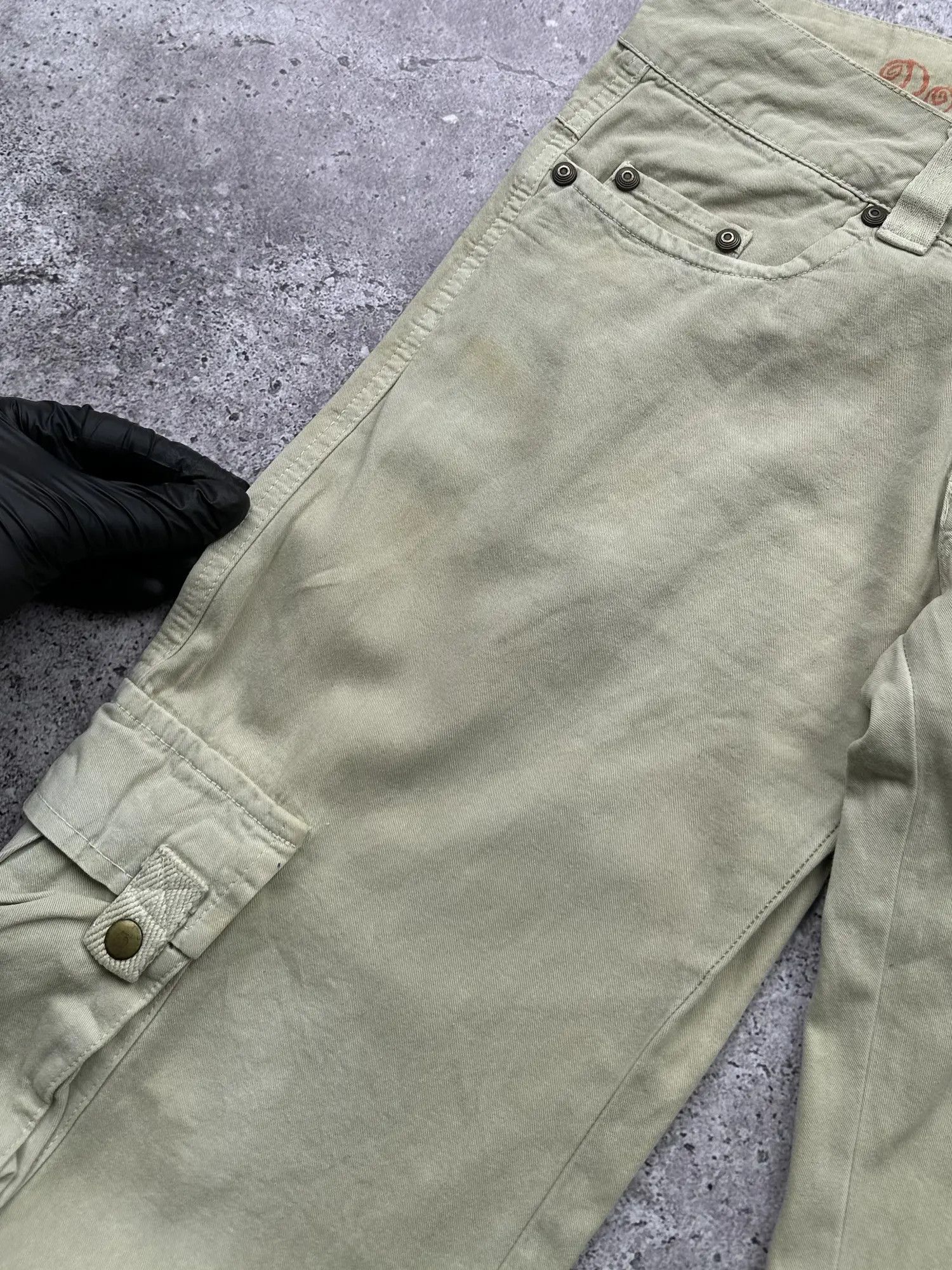Dolce & Gabbana Dolce&Gabbana Vintage Cargo Multi-Pocket Pants C564(V545) Size 27" / US 4 / IT 40 - 7 Thumbnail