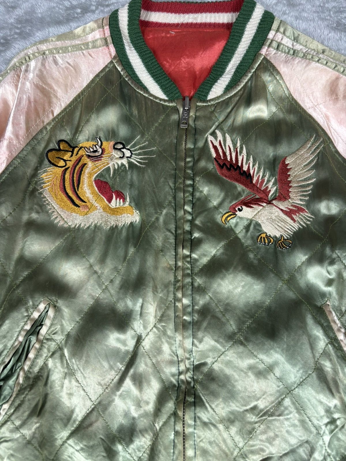Toyo Enterprises Pearl Diver Sukajan Tiger Jacket Size US M / EU 48-50 / 2 - 3 Thumbnail