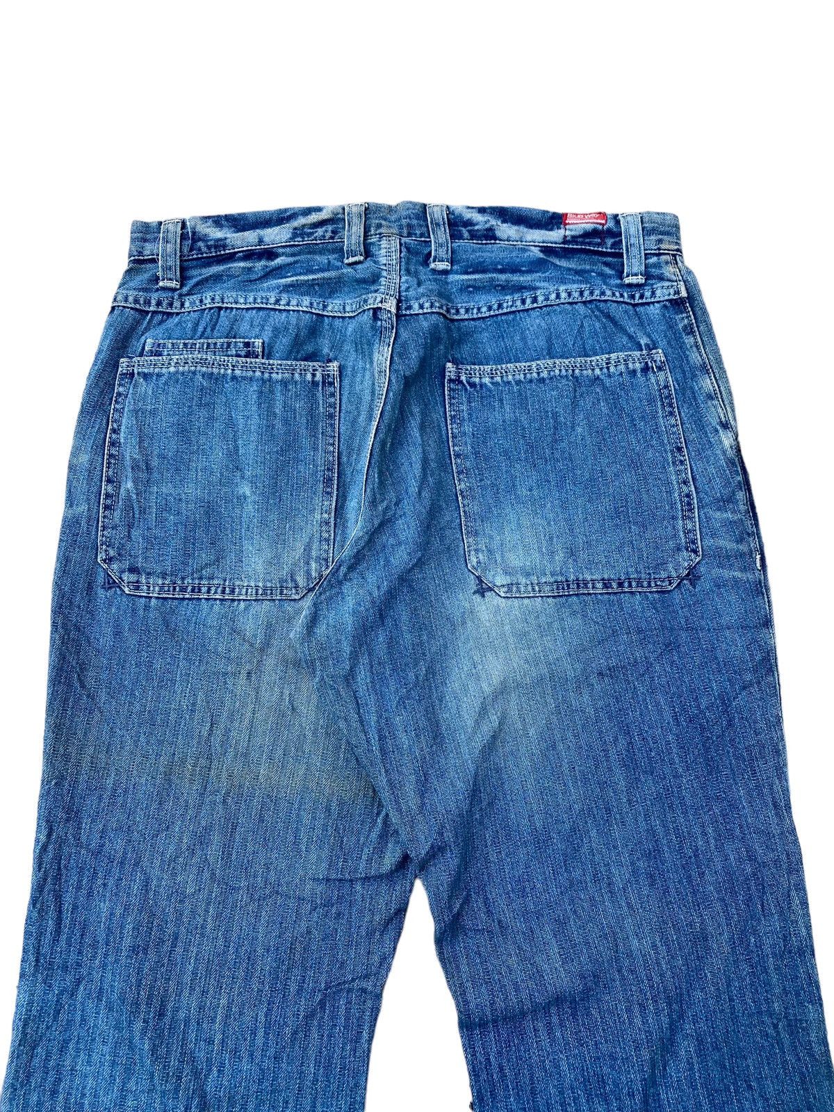 Japanese Brand Vintage Blue Way Faded Pant Size US 34 / EU 50 - 5 Thumbnail