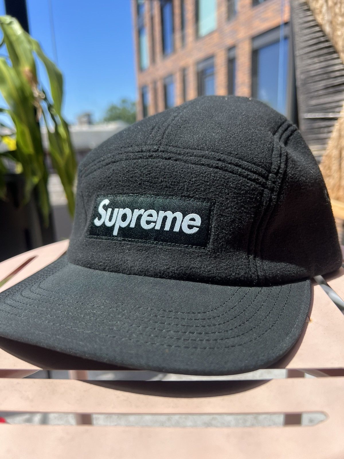 Supreme F/W ‘15 Polartec Fleece Camp Cap Size ONE SIZE - 2 Thumbnail