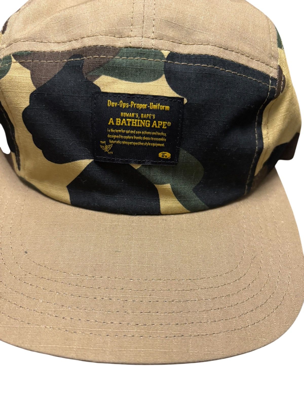 Bape BAPE A Bathing Ape 1st Camo Jet Cap SS19 6 Panel Hat Size ONE SIZE - 2 Thumbnail