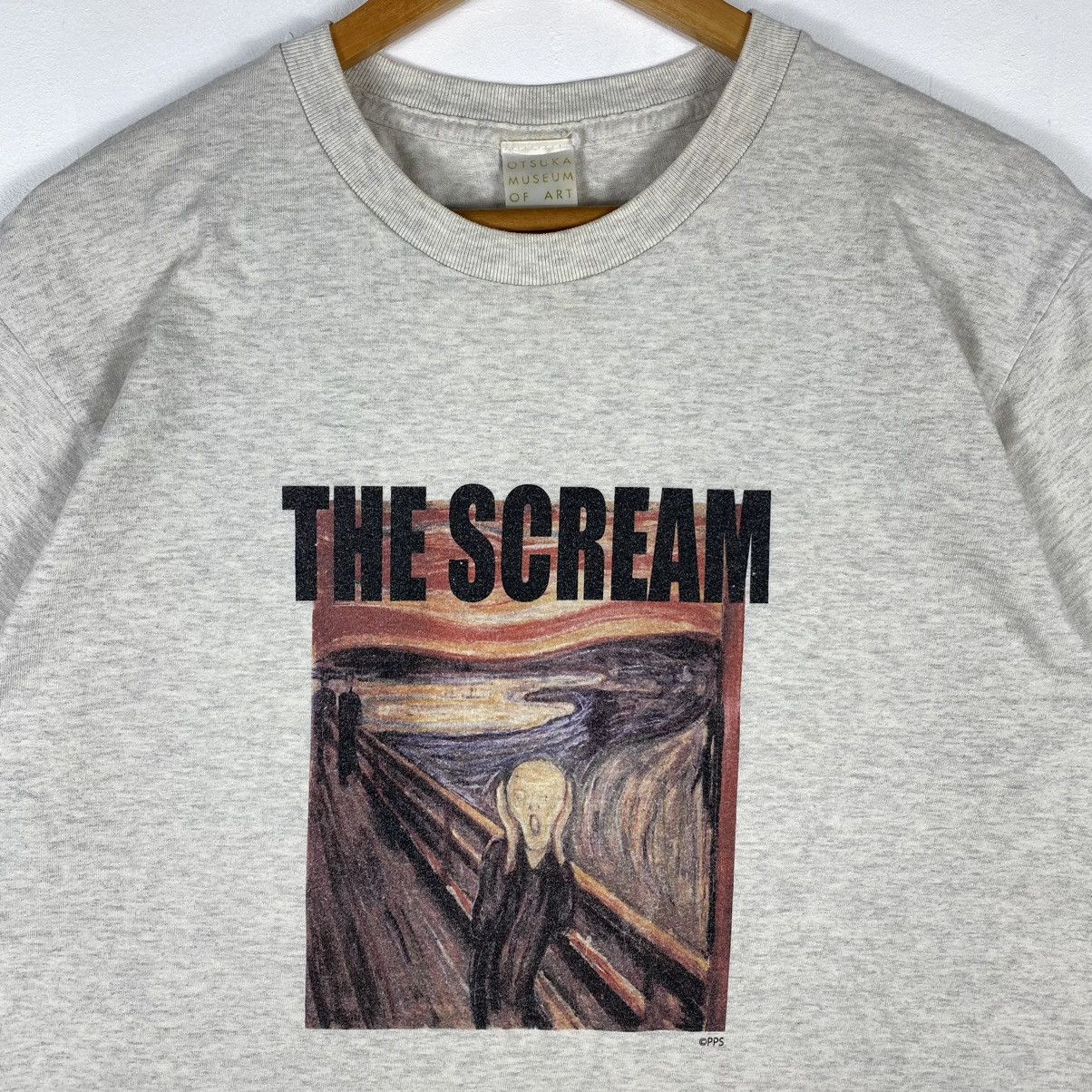 Vintage Vintage THE SCREAM Edvard Munch Otsuka Museum Of Art Tee Size US M / EU 48-50 / 2 - 3 Thumbnail