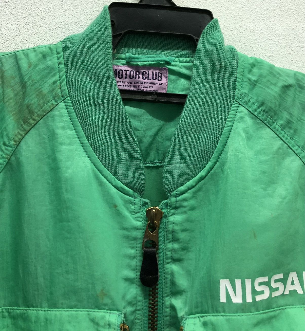 Vintage Vintage Motor Club Nissan Jacket Size US L / EU 52-54 / 3 - 3 Thumbnail