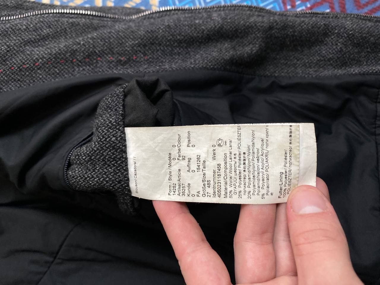 Daniel Hechter × Goretex Daniel Hechter Wool men's coat Size US XXL / EU 58 / 5 - 5 Thumbnail