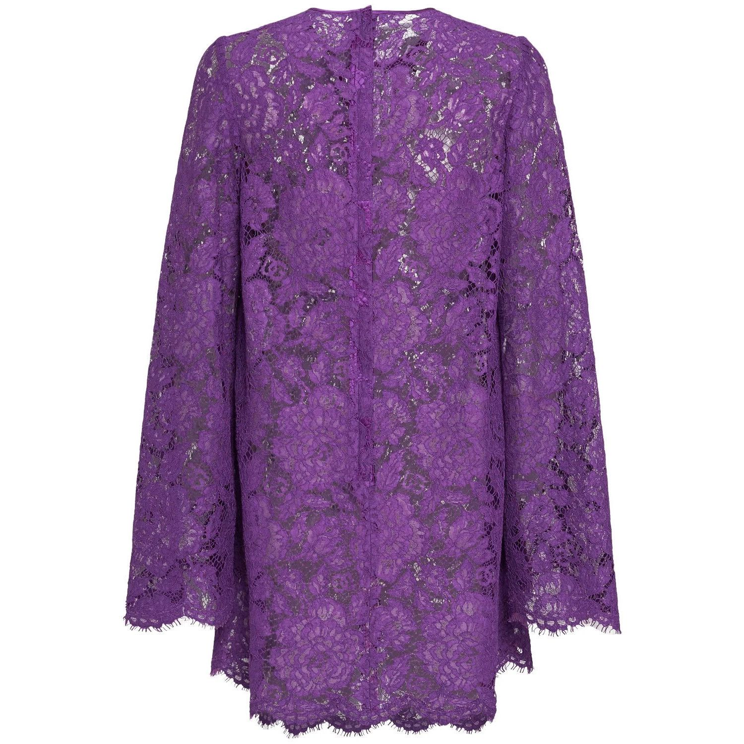 Dolce & Gabbana DOLCE&GABBANA $2995 Purple Lace Dress New & Authentic (Women