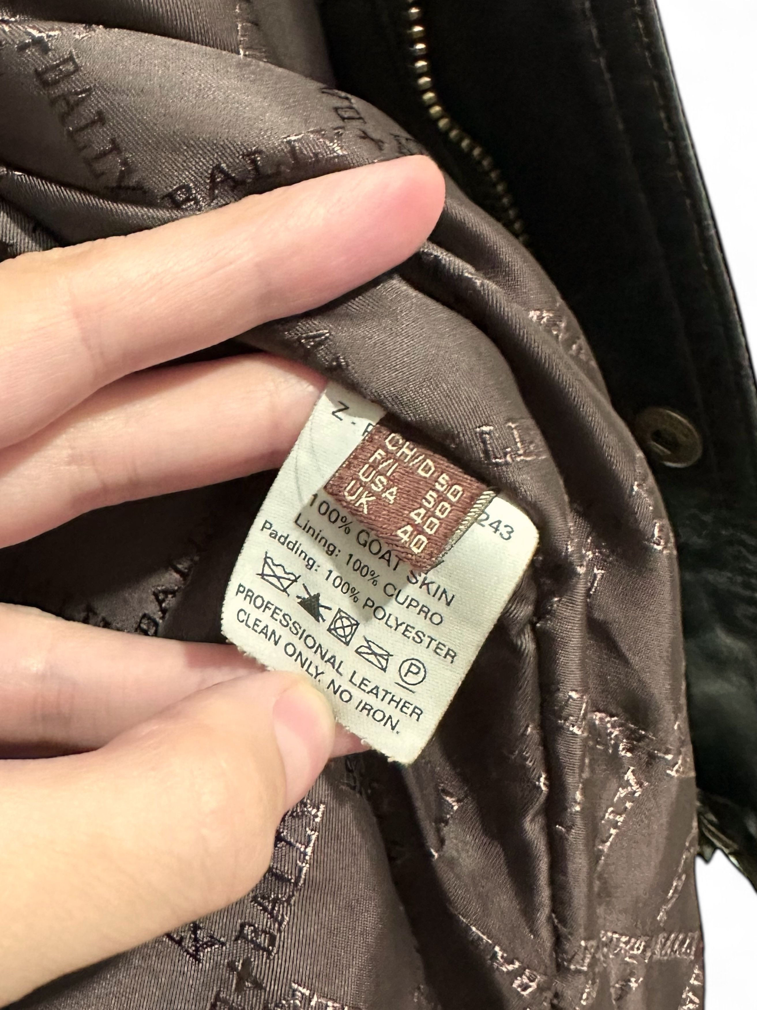 Bally Retail $2k Bally Luxury Brown Leather Jacket Size US M / EU 48-50 / 2 - 8 Thumbnail