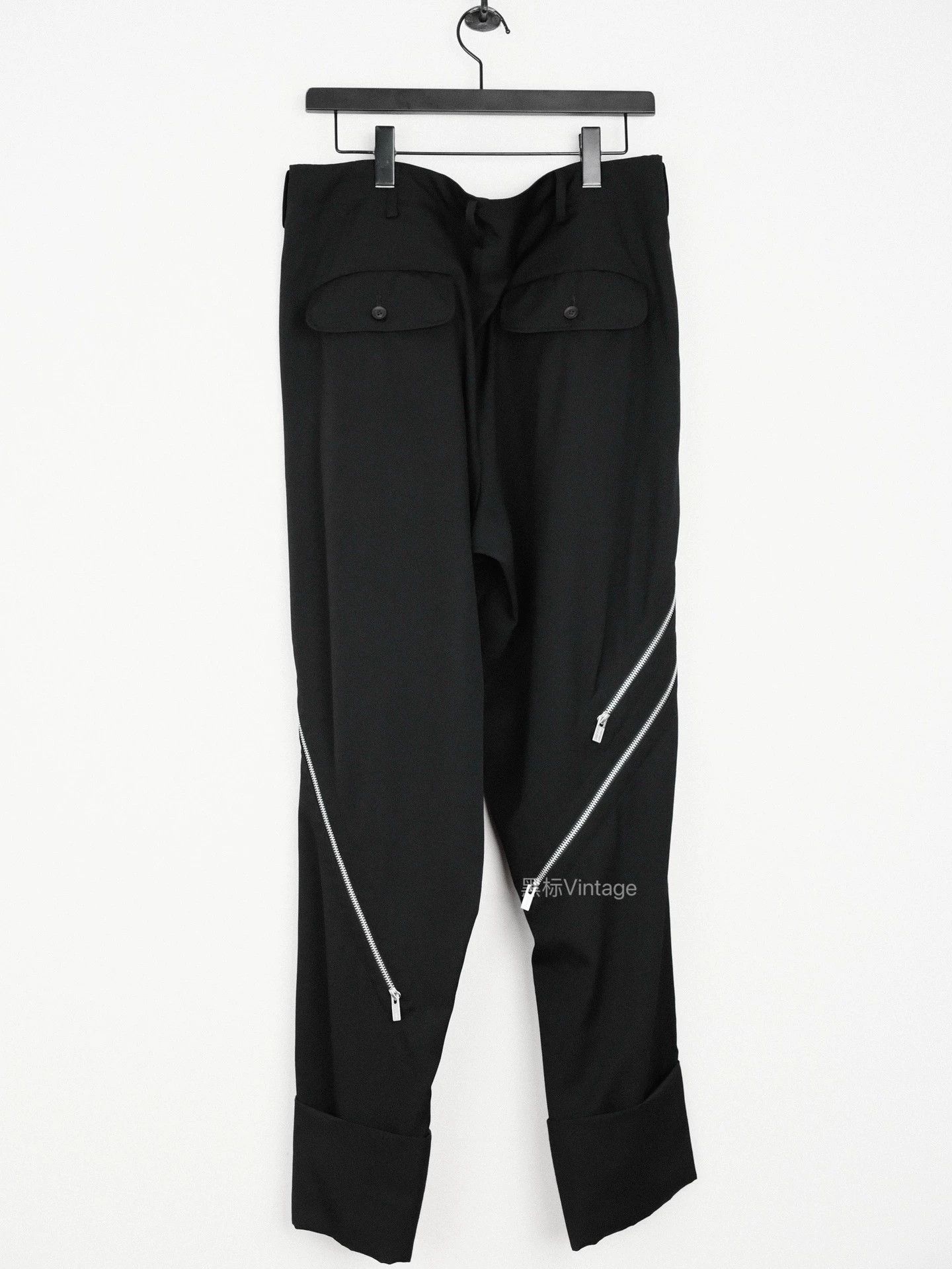 Yohji Yamamoto Yohji Yamamoto Deconstructed Zip Cut Trousers Men's 9/10 Size US 34 / EU 50 - 5 Thumbnail