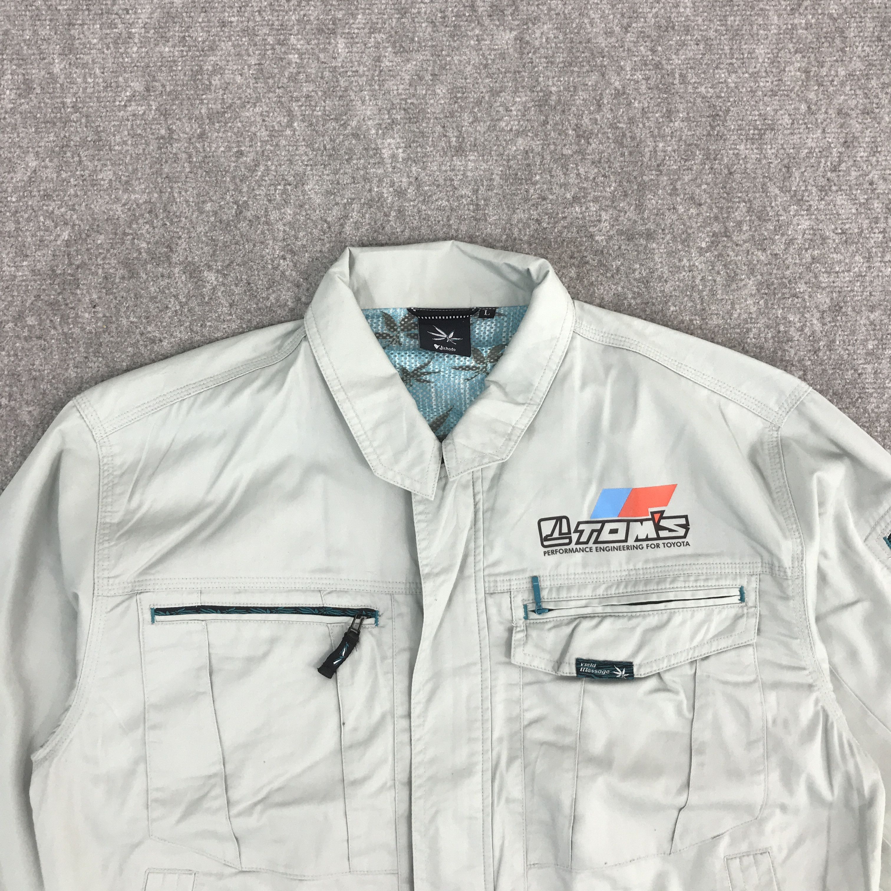 Japanese Brand × Sports Specialties Tom’ Racing for Toyota Work uniform custom jacket Size US L / EU 52-54 / 3 - 3 Thumbnail