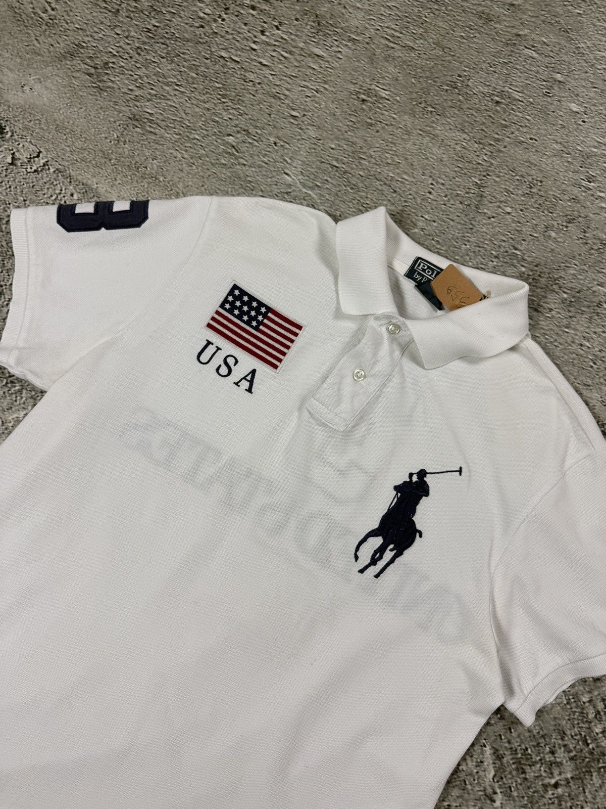 Ralph Lauren Chief Keef Polo Ralph Lauren white United States big pony Size US M / EU 48-50 / 2 - 2 Thumbnail
