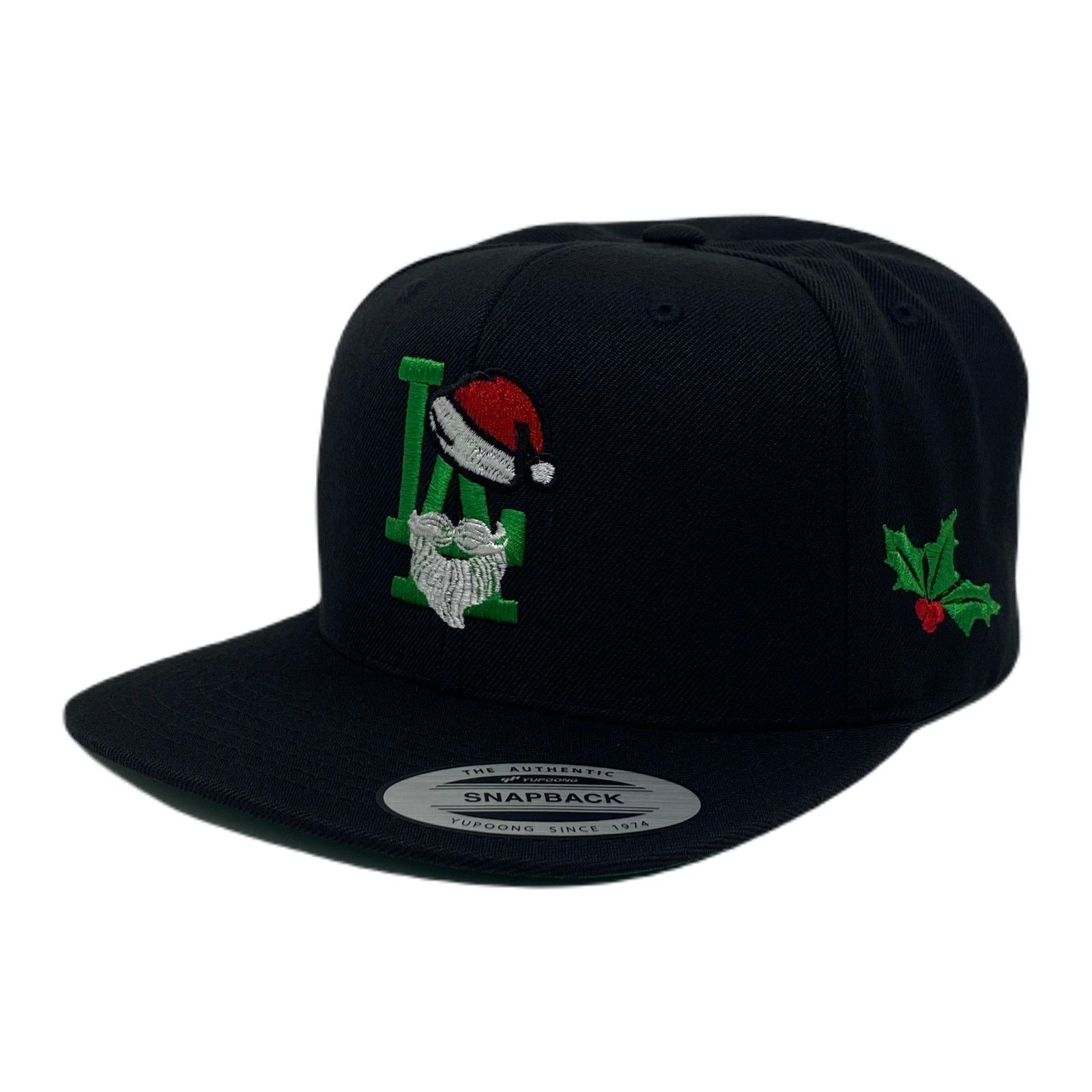 Other Los Angeles LA Santa Clause Christmas Beard Hat Snapback Hat Size ONE SIZE - 3 Thumbnail