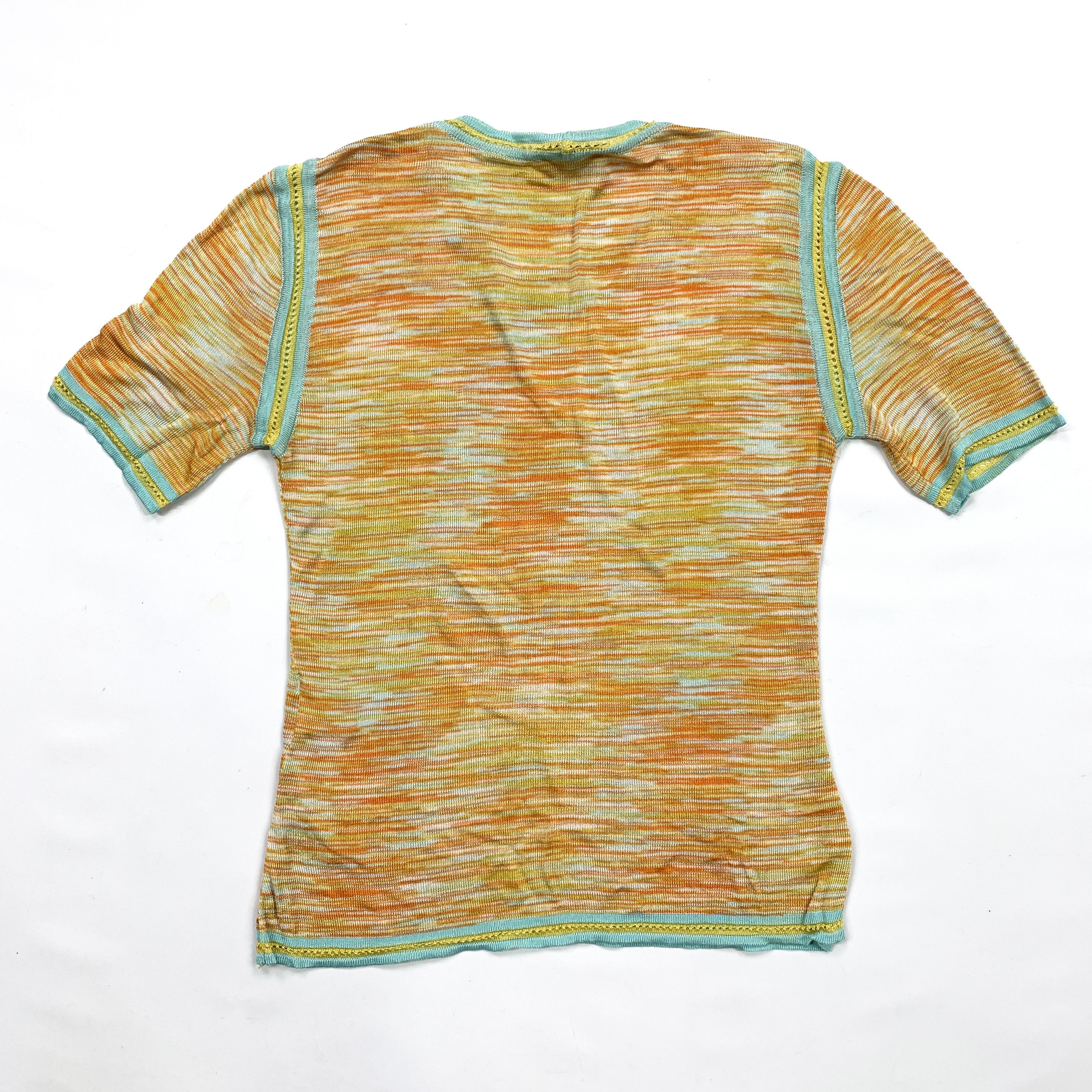 Missoni Sheer Knit Shirt Size M / US 6-8 / IT 42-44 - 3 Thumbnail