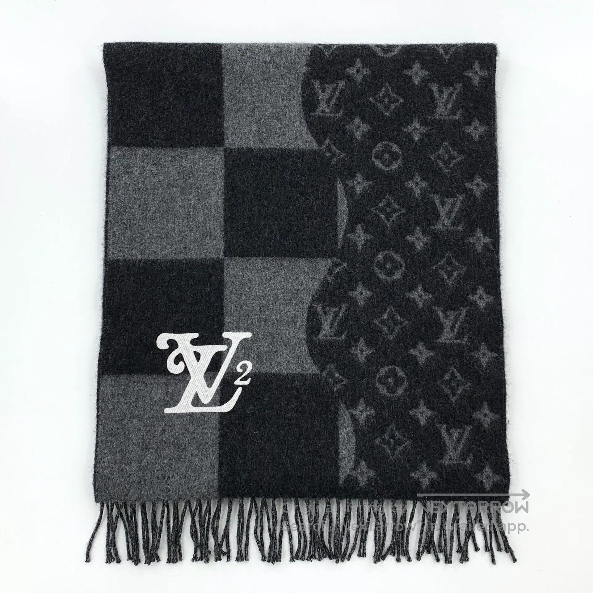Louis Vuitton Louis Vuitton x Nigo Lv² Scarf. Size ONE SIZE - 1 Thumbnail