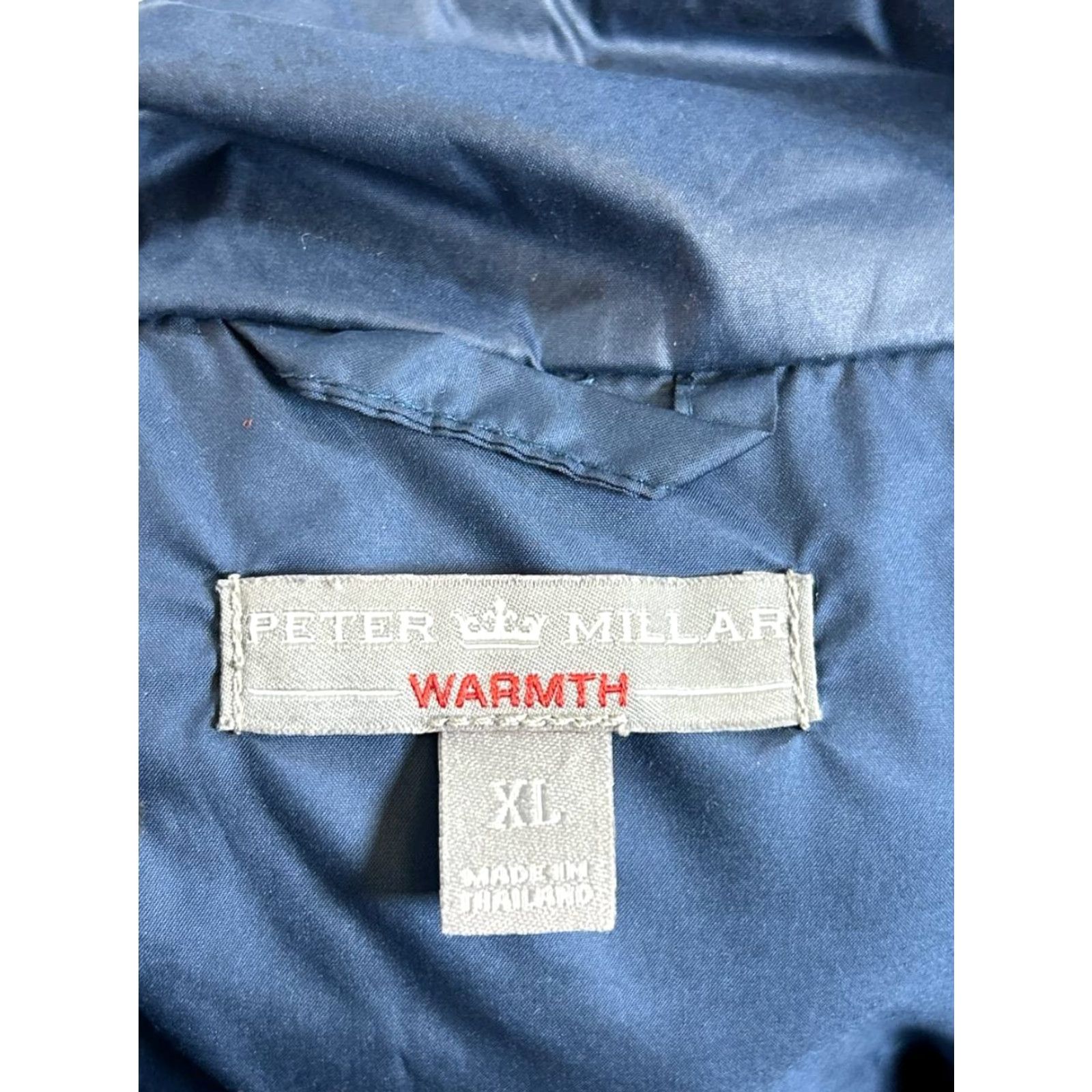 Peter Millar Peter Millar Vest XL Blue Golf Full Zip Logo Mens Size US XL / EU 56 / 4 - 4 Thumbnail