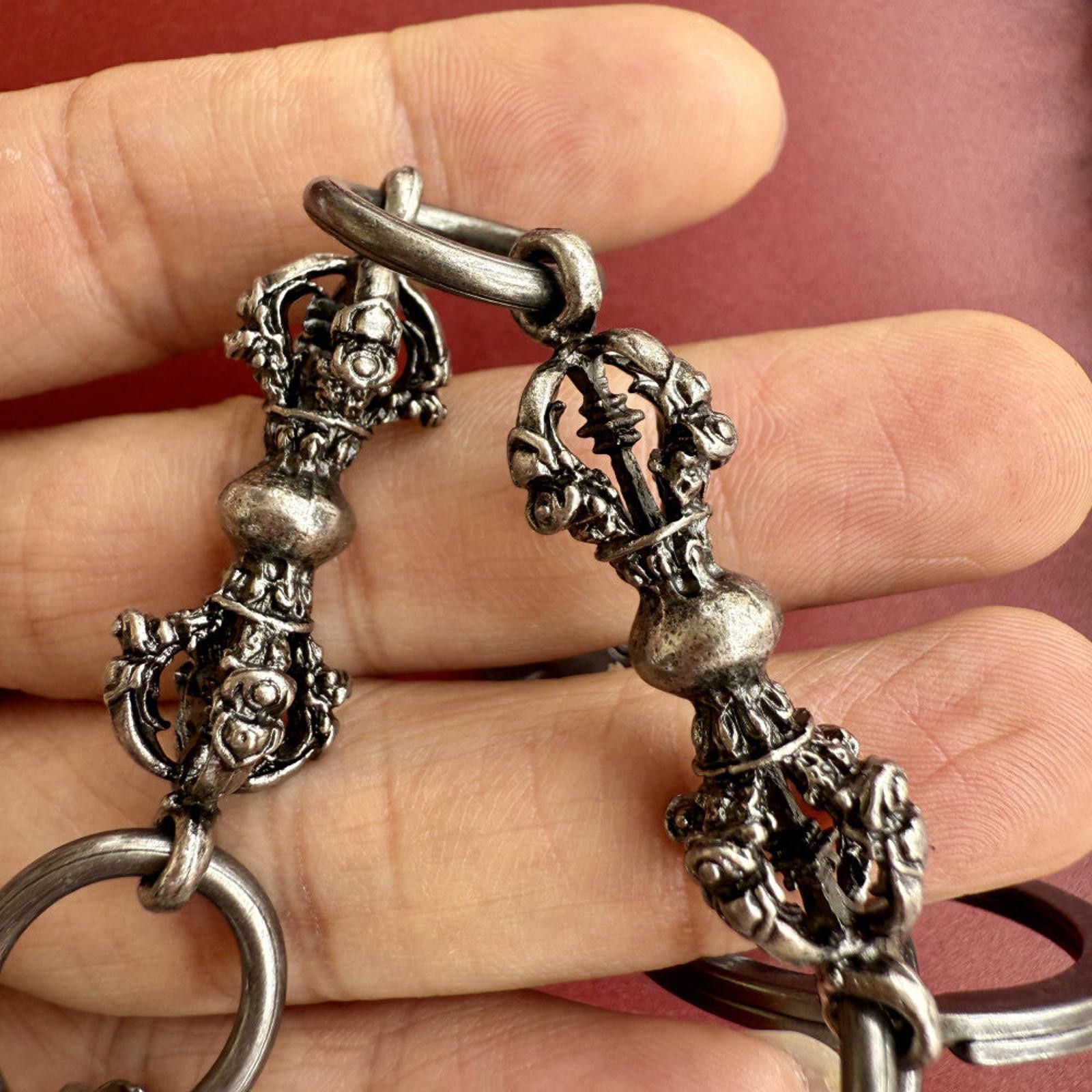 Jewelry Skeleton Silver Wallet Chain Size ONE SIZE - 3 Thumbnail