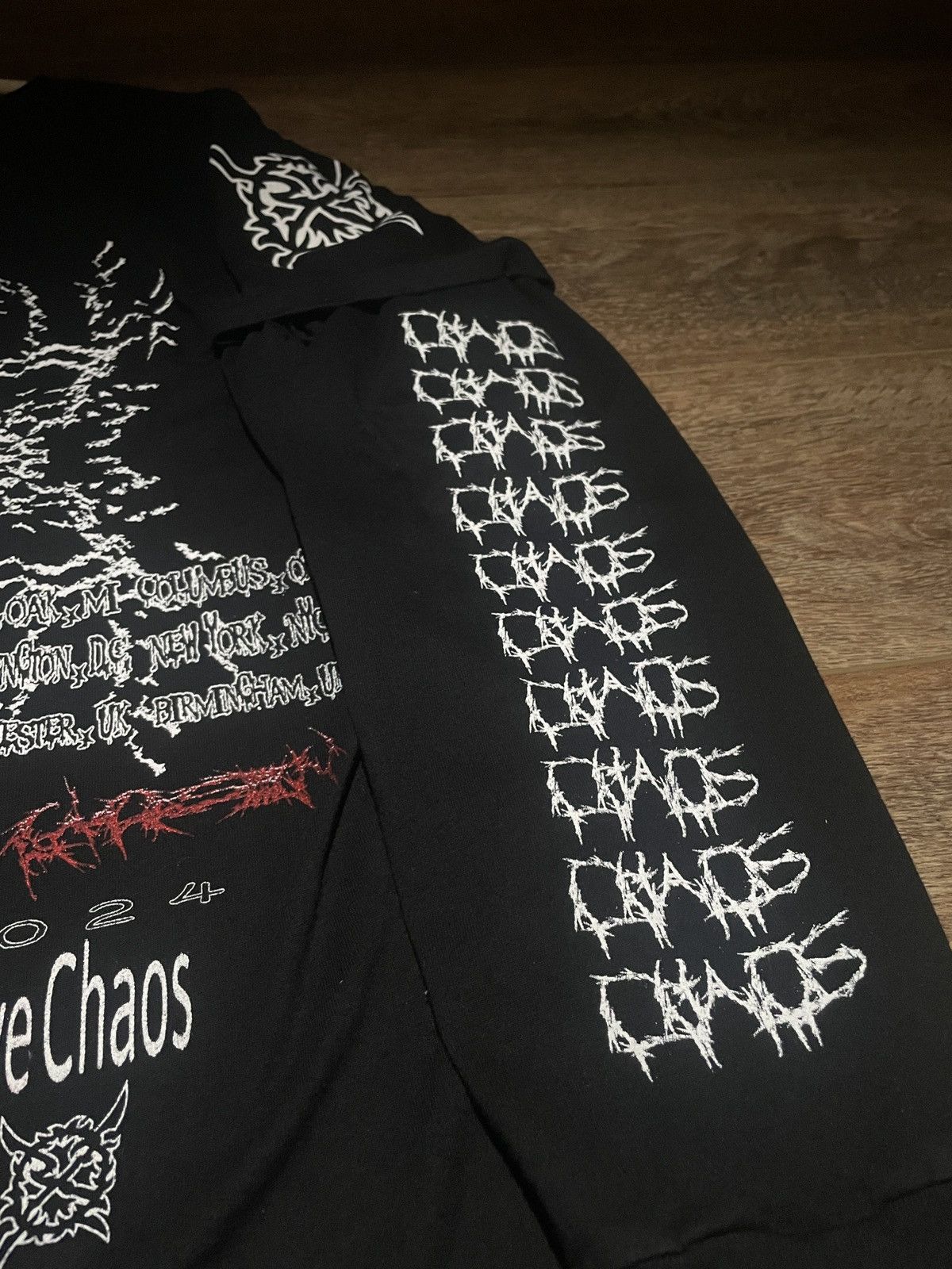 Ken Carson 2024 Great Chaos Seattle Merch Size US XL / EU 56 / 4 - 5 Thumbnail