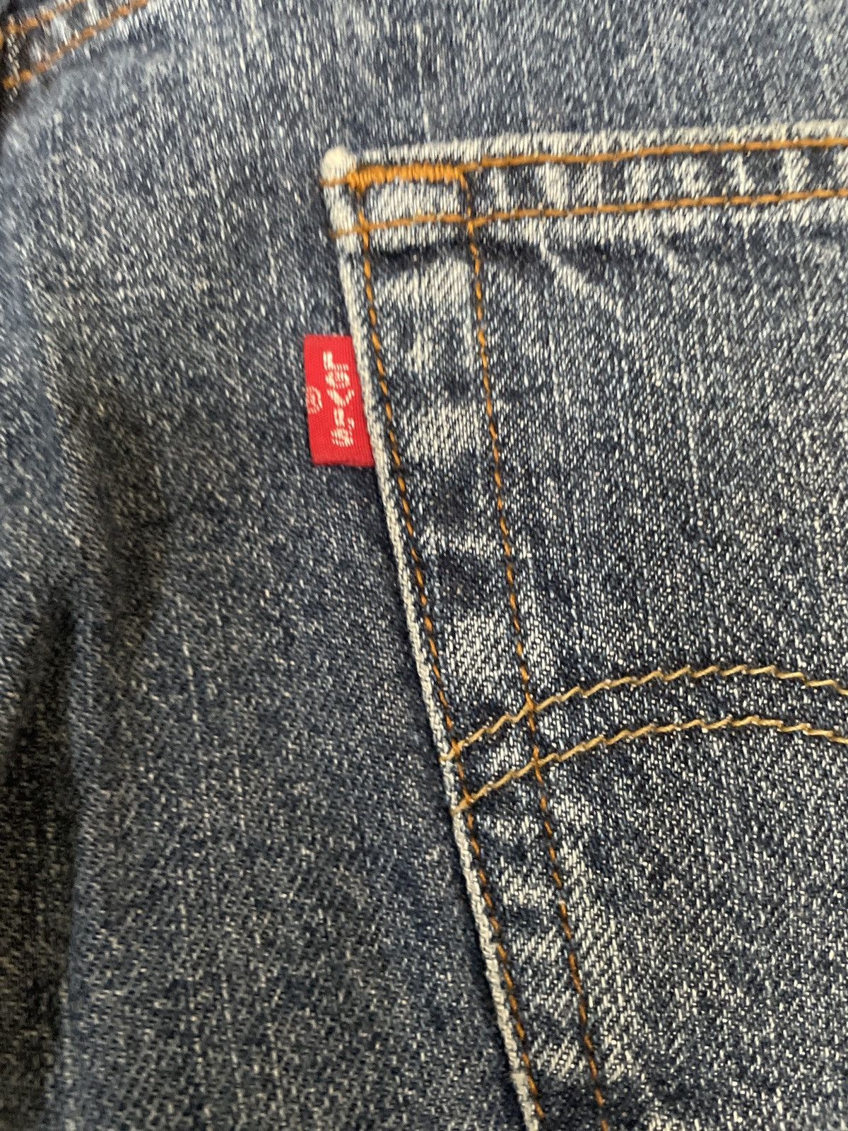 Levi's × Vintage Levi’s 550 Blue Denim Jean Shorts Size 34 Jorts Relaxed Fit Size US 34 / EU 50 - 7 Thumbnail