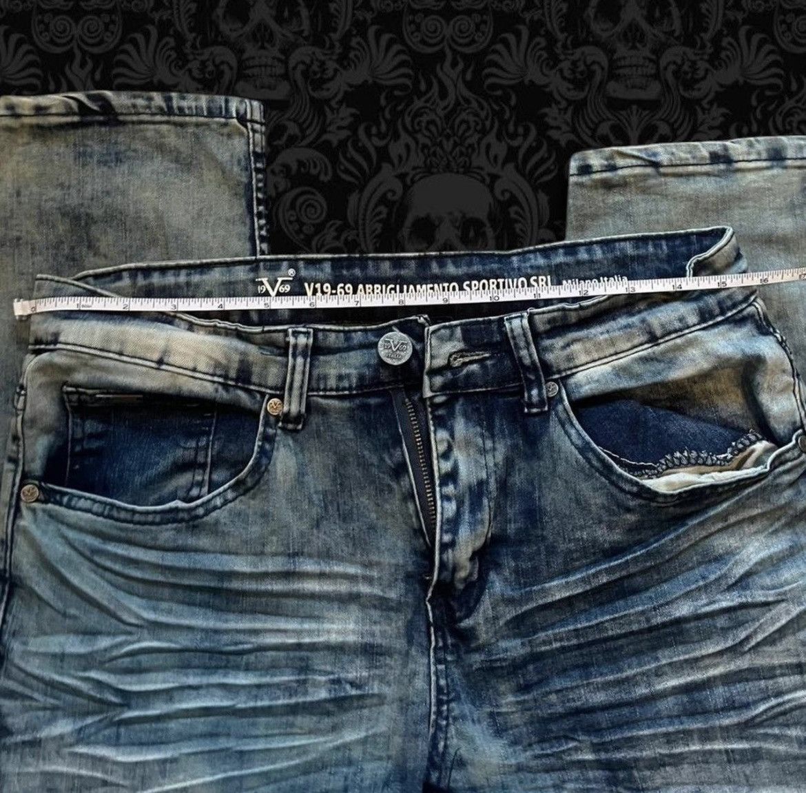 Versace Versace ♠️ 19-69 Abbigliamento Sportivo SRL Jeans Size 30" / US 8 / IT 44 - 7 Thumbnail