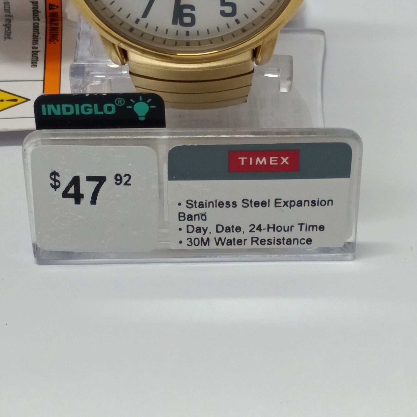 Timex Timex T20471, Easy Reader, Men's Goldtone Expansion, Indiglo Size ONE SIZE - 2 Thumbnail
