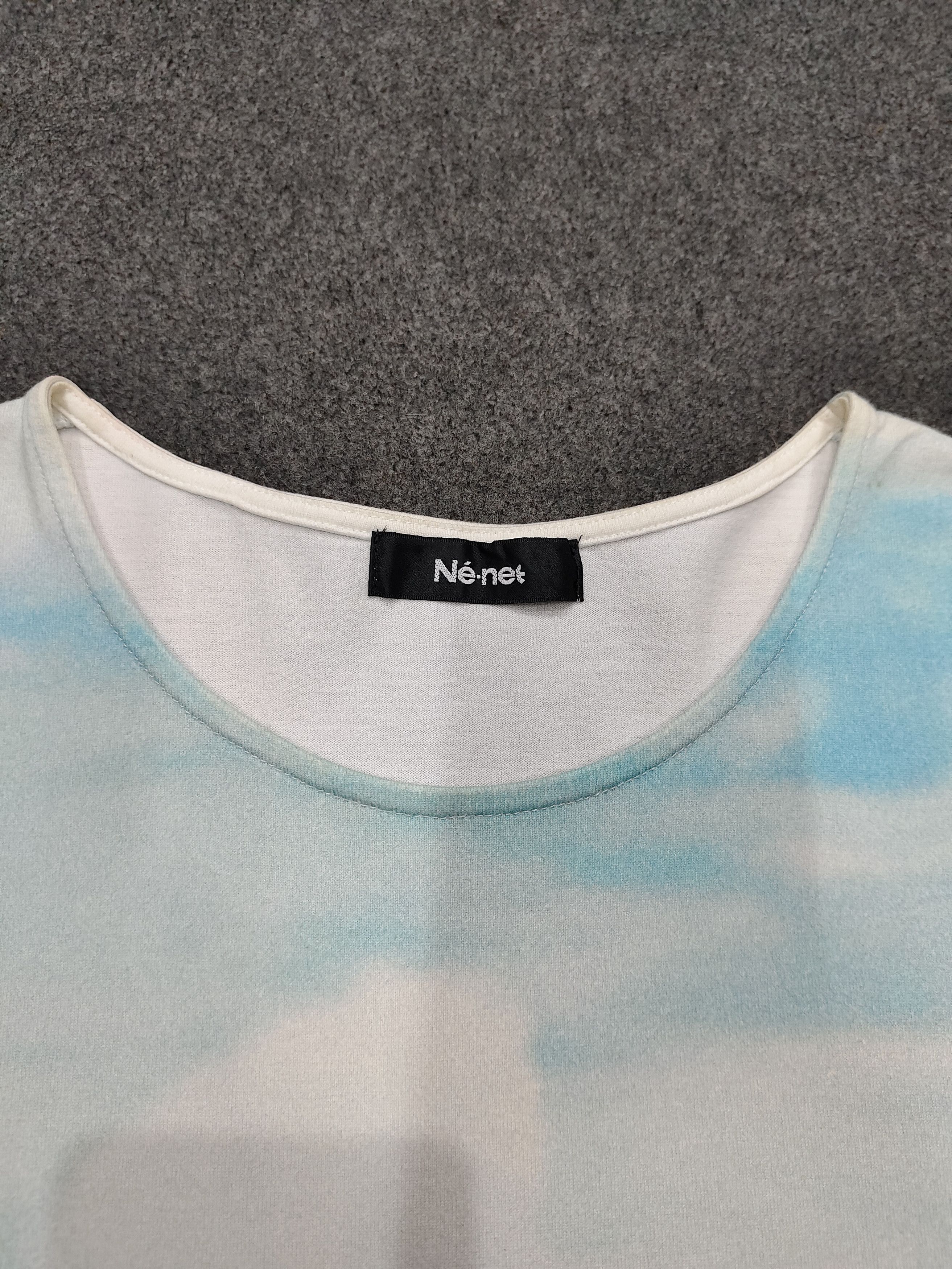 Ne-Net RARE🔥Nenet 🇯🇵 by Issey Miyake Beautiful Art Tshirt Size M / US 6-8 / IT 42-44 - 3 Thumbnail