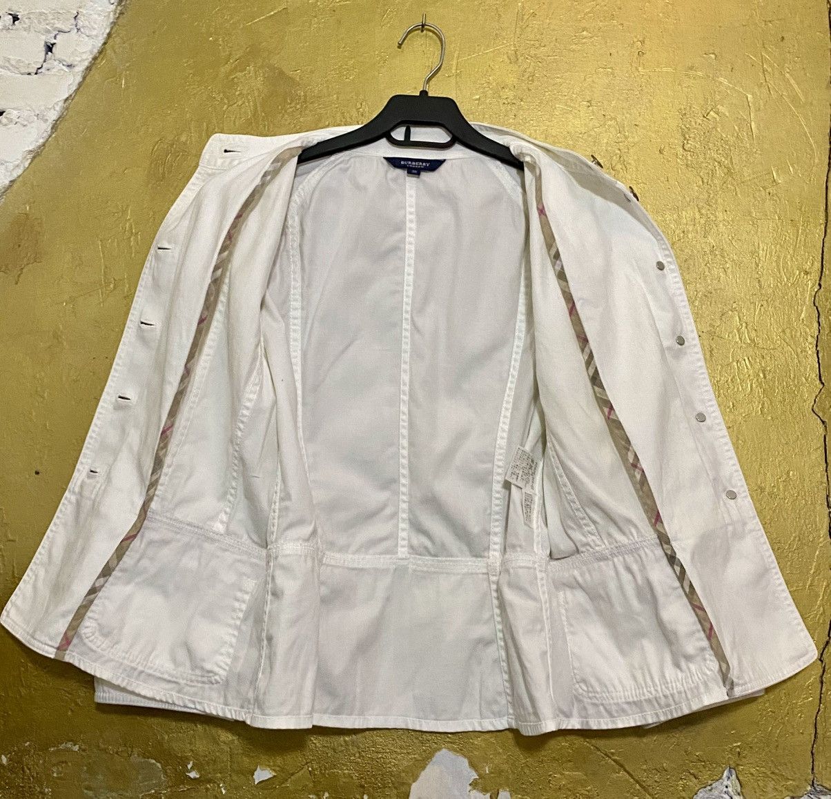 Burberry Burberry white denim jacket Size XS / US 0-2 / IT 36-38 - 5 Thumbnail