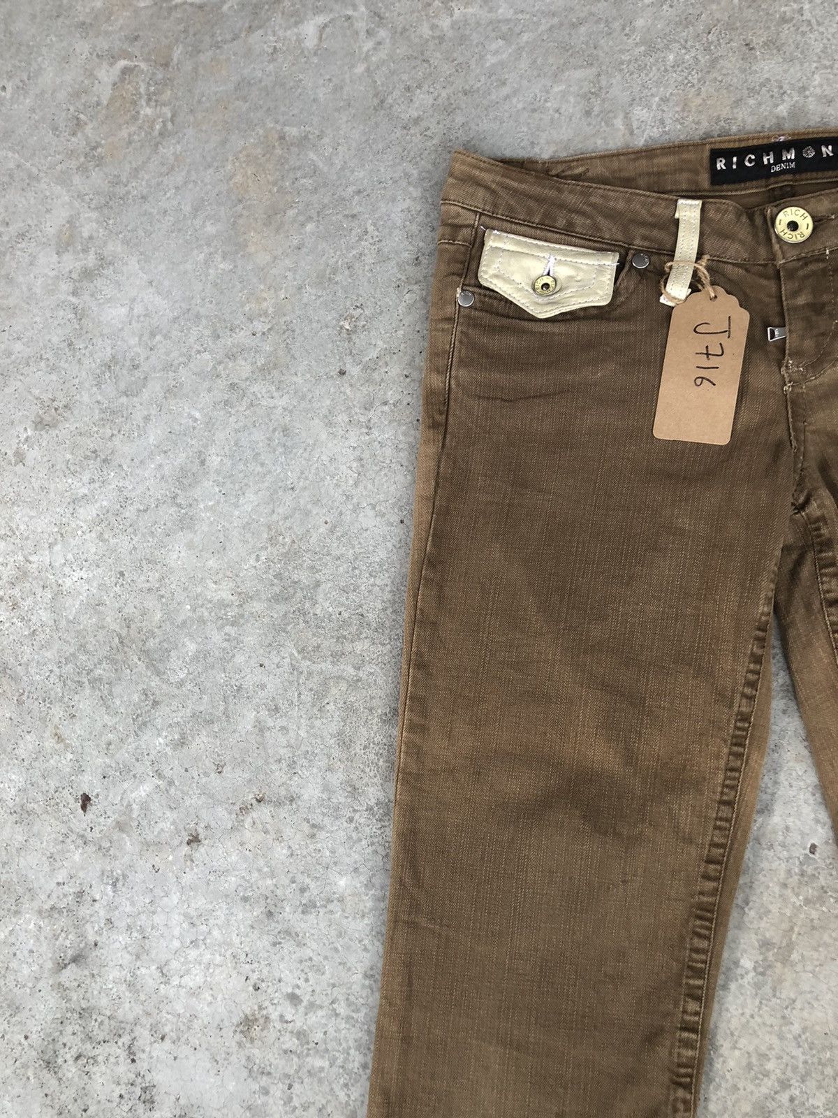 If Six Was Nine Richmond Flared Jeans Distressed Jeans Size US 31 - 4 Thumbnail