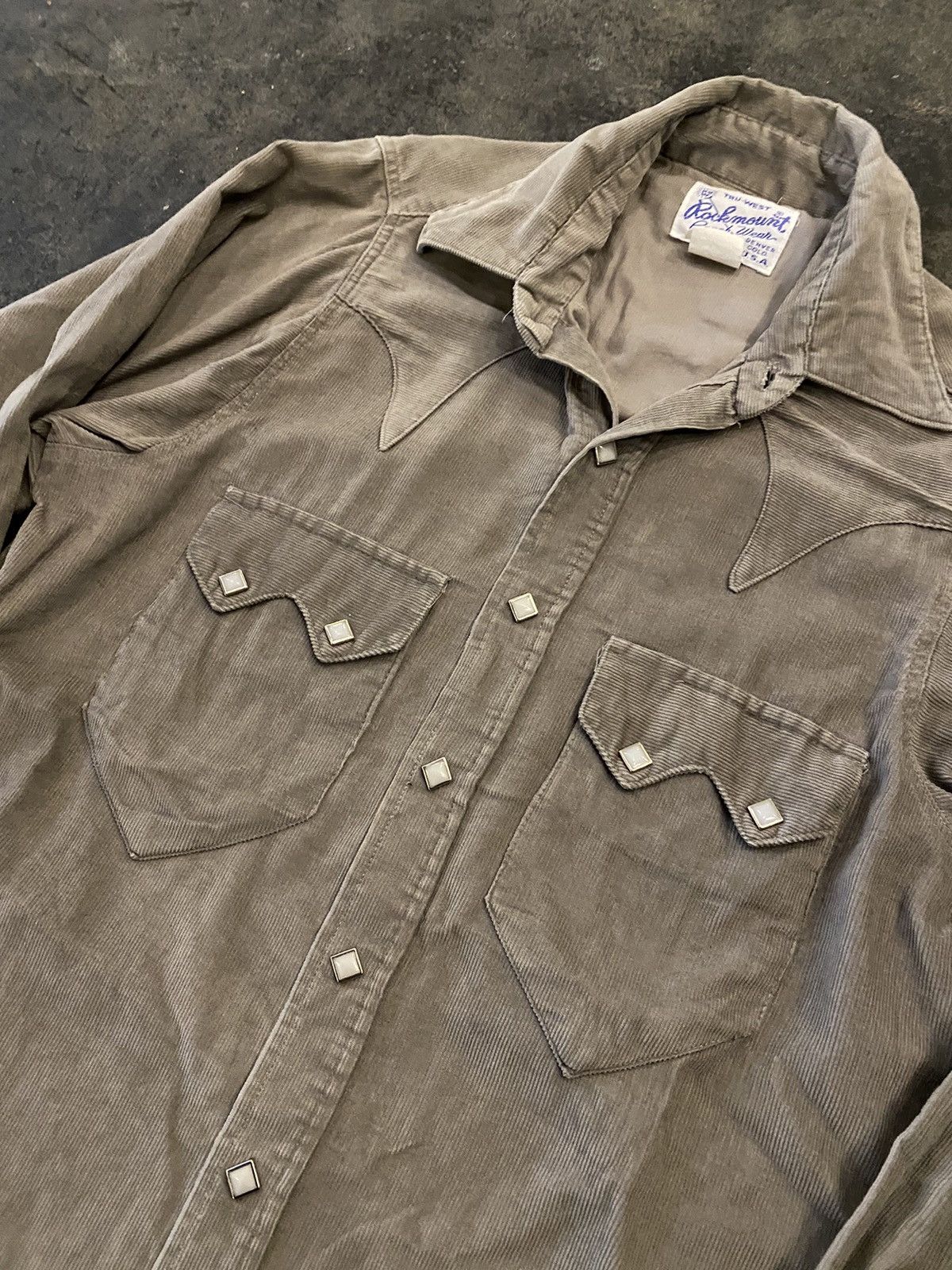 Beauty Beast Rockmount usa corduroy long shirt Size US M / EU 48-50 / 2 - 3 Thumbnail