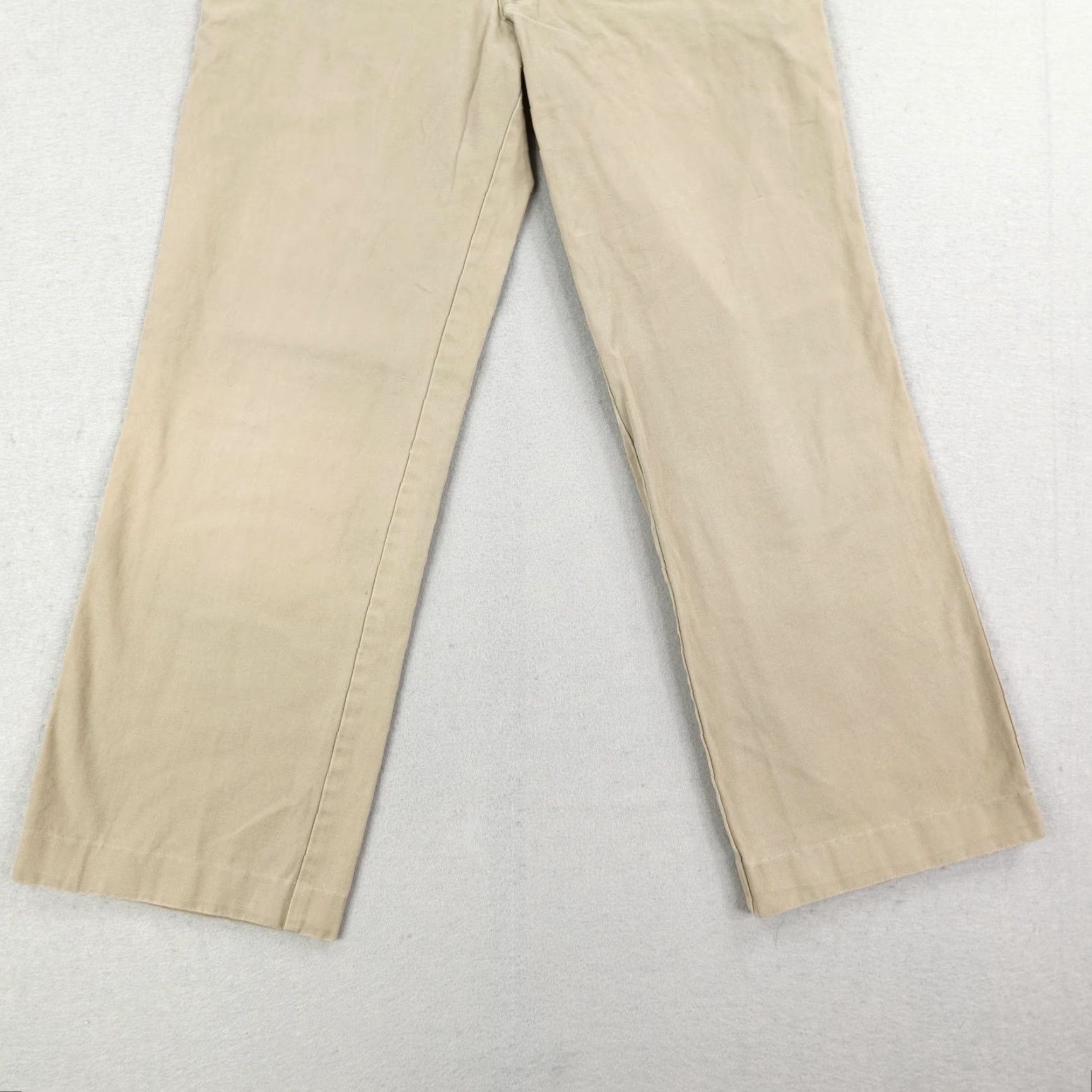 Patagonia Vintage Patagonia Pants Mens 31 Khaki Beige Straight Chino Organic Canvas 90s Size US 31 - 3 Thumbnail