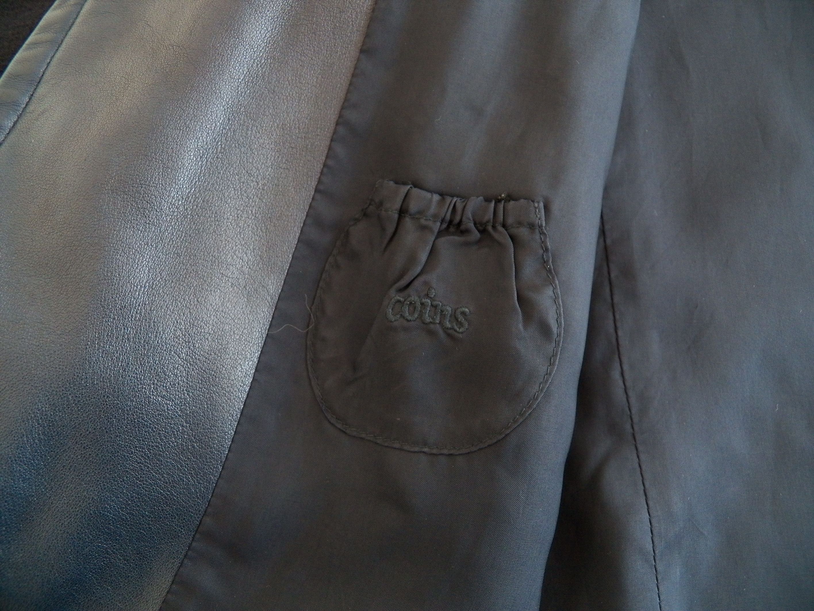 Anya Hindmarch Anya Hindmarch Designer Coat Overcoat Wool Leather Trim Size M / US 6-8 / IT 42-44 - 6 Thumbnail
