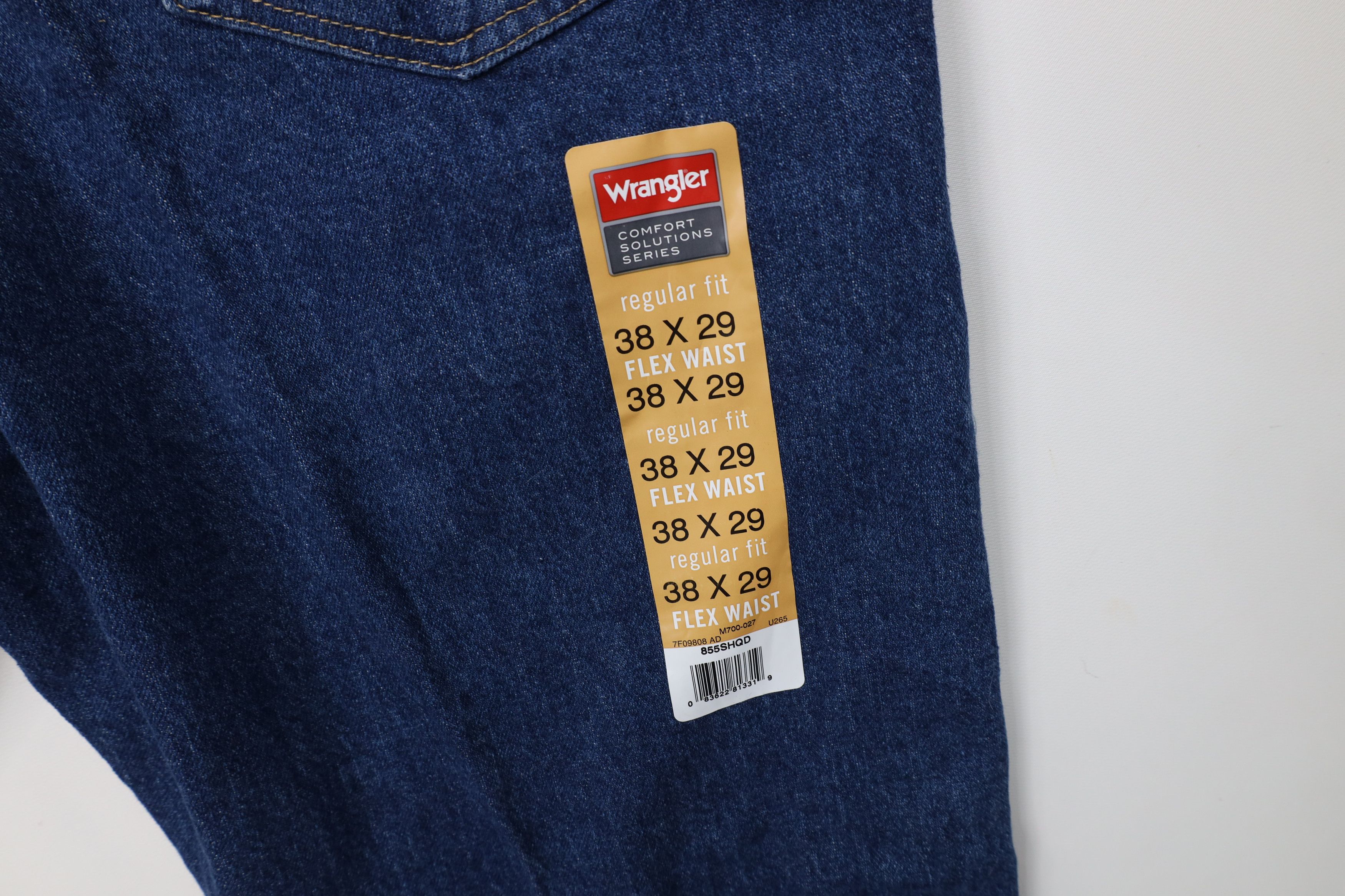 Wrangler Deadstock Vintage Y2K Wrangler Fit Stretch Denim Jeans Blue Size US 38 / EU 54 - 13 Thumbnail